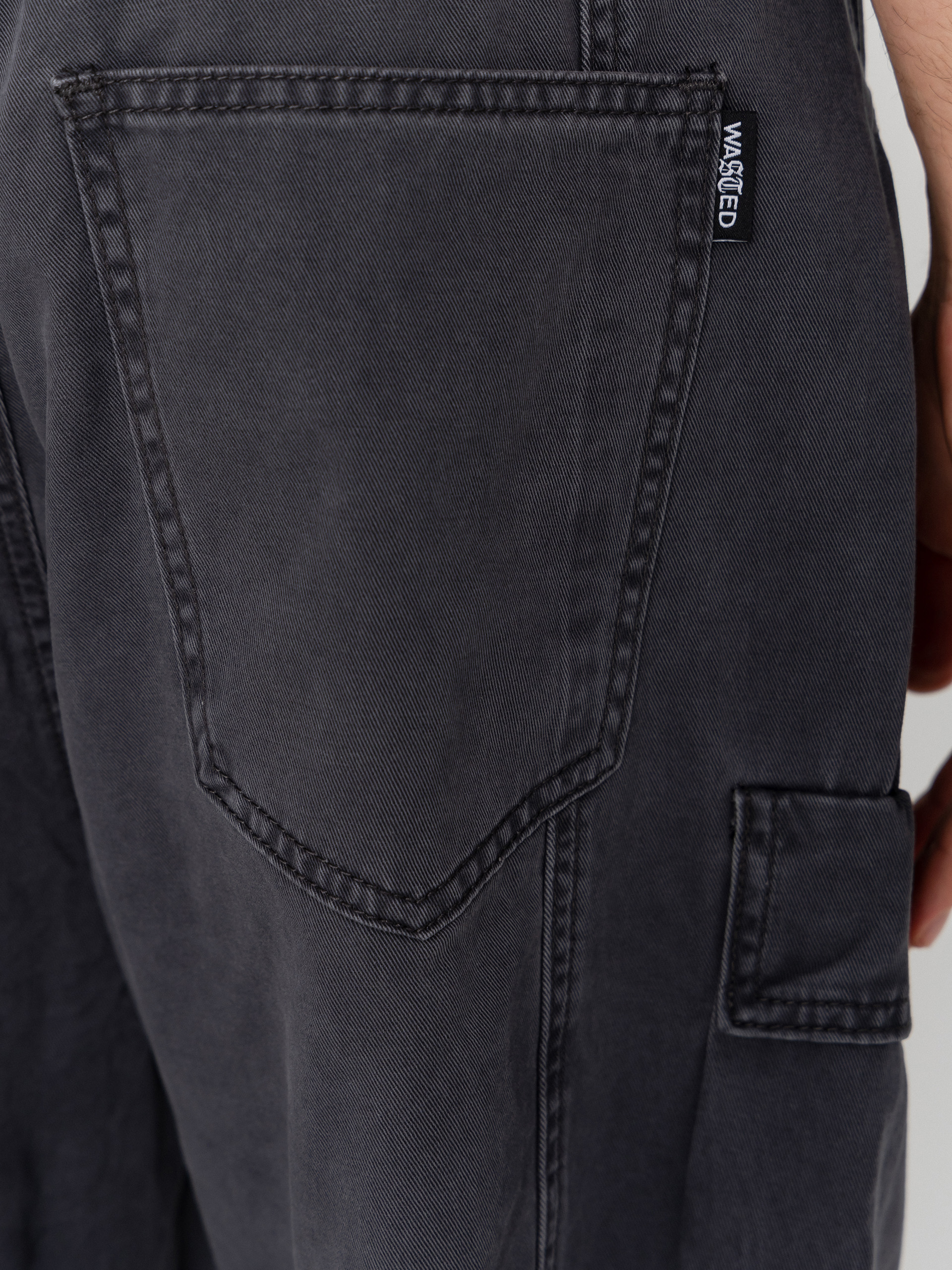 Шорти Wasted Paris Grant (faded black)