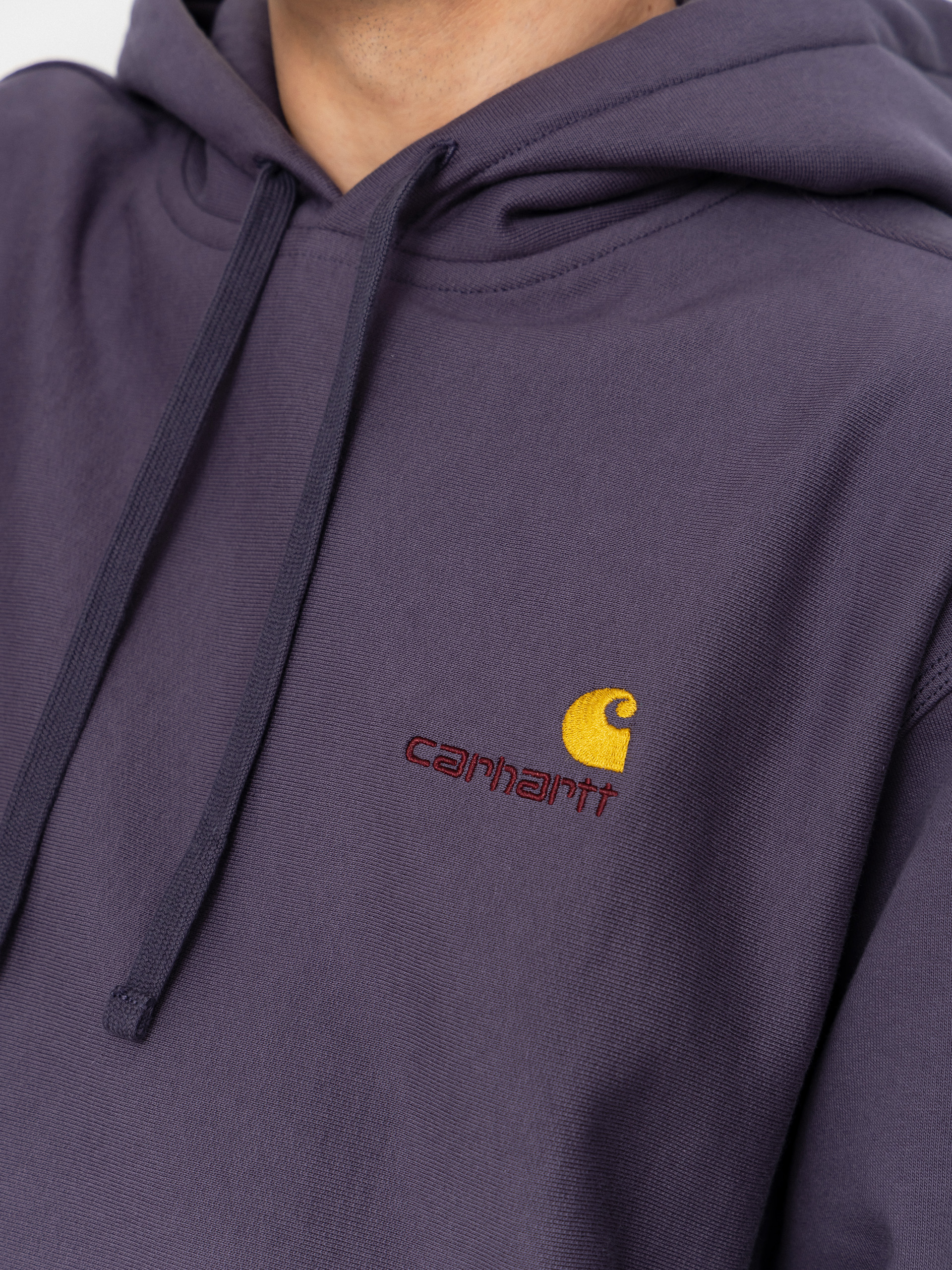 Худі Carhartt WIP American Script HD (shady purple)