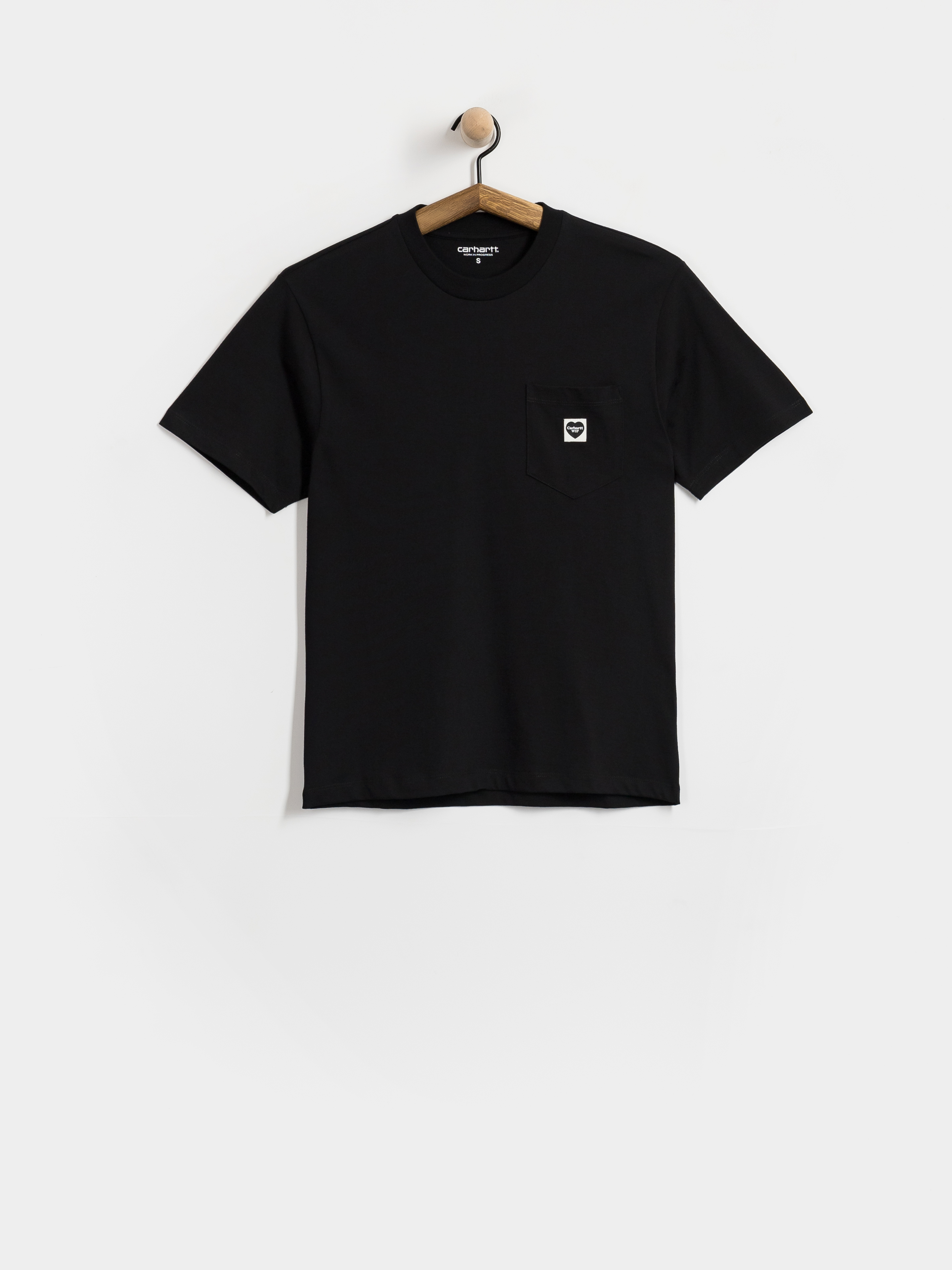 Футболка Carhartt WIP Pocket Small Heart Wmn (black/black)
