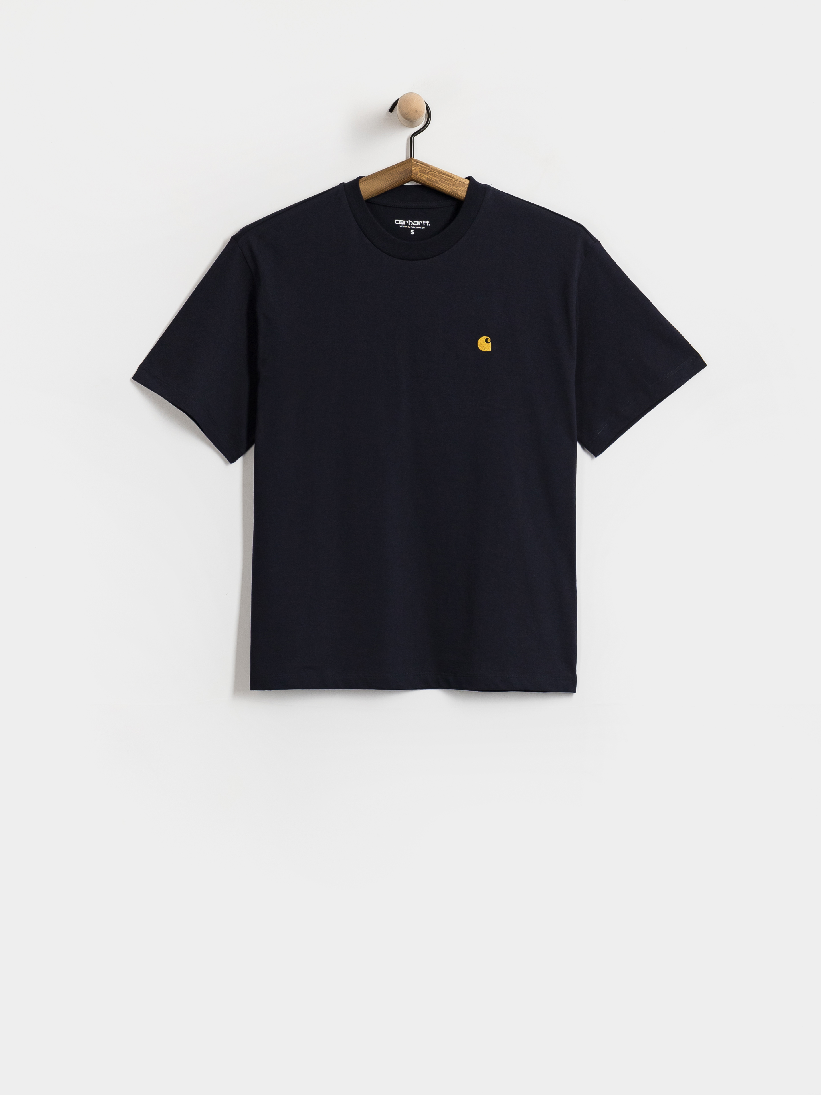 Футболка Carhartt WIP Chase Wmn (dark navy/gold)