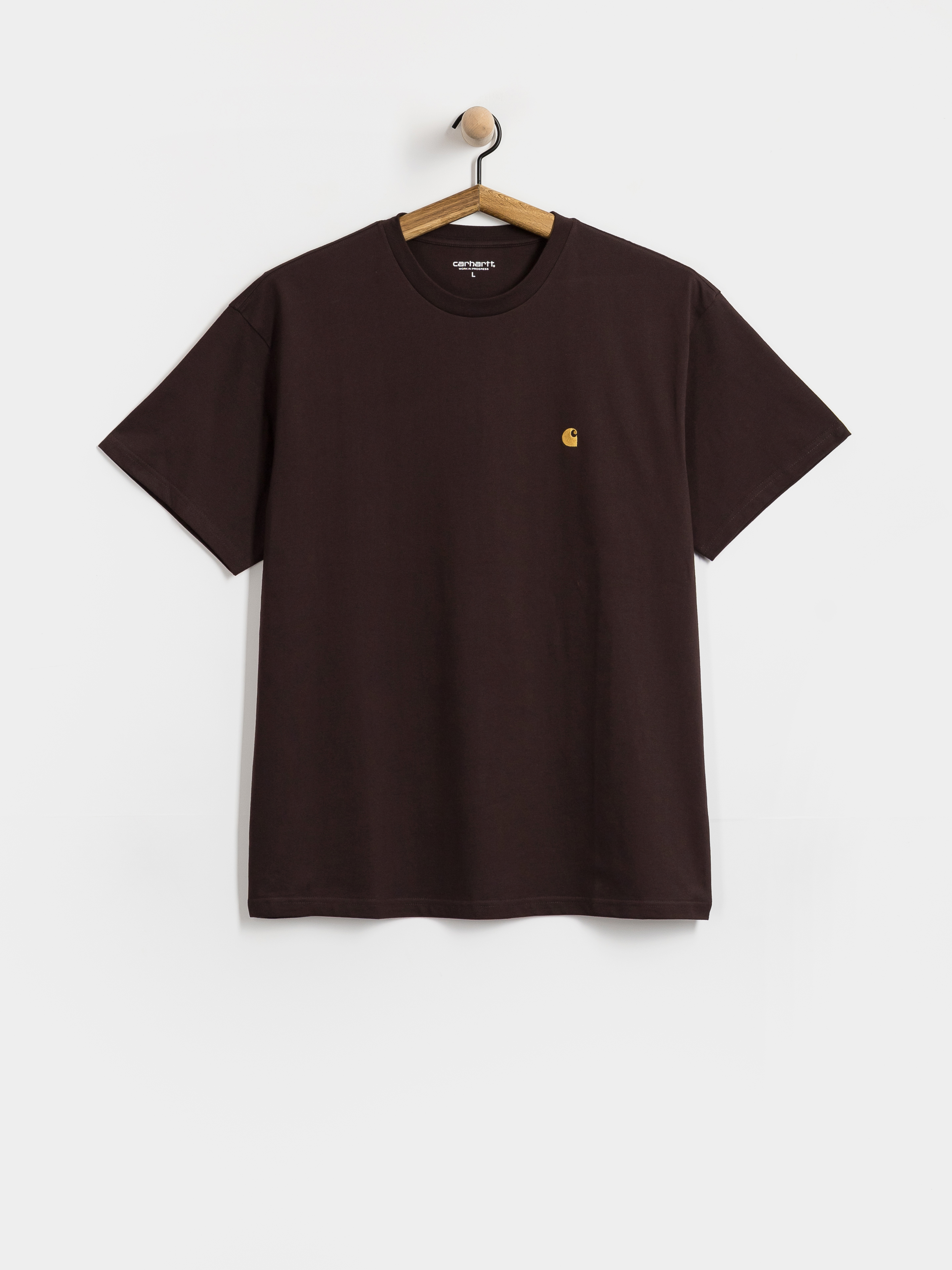 Футболка Carhartt WIP Chase (palisander/gold)