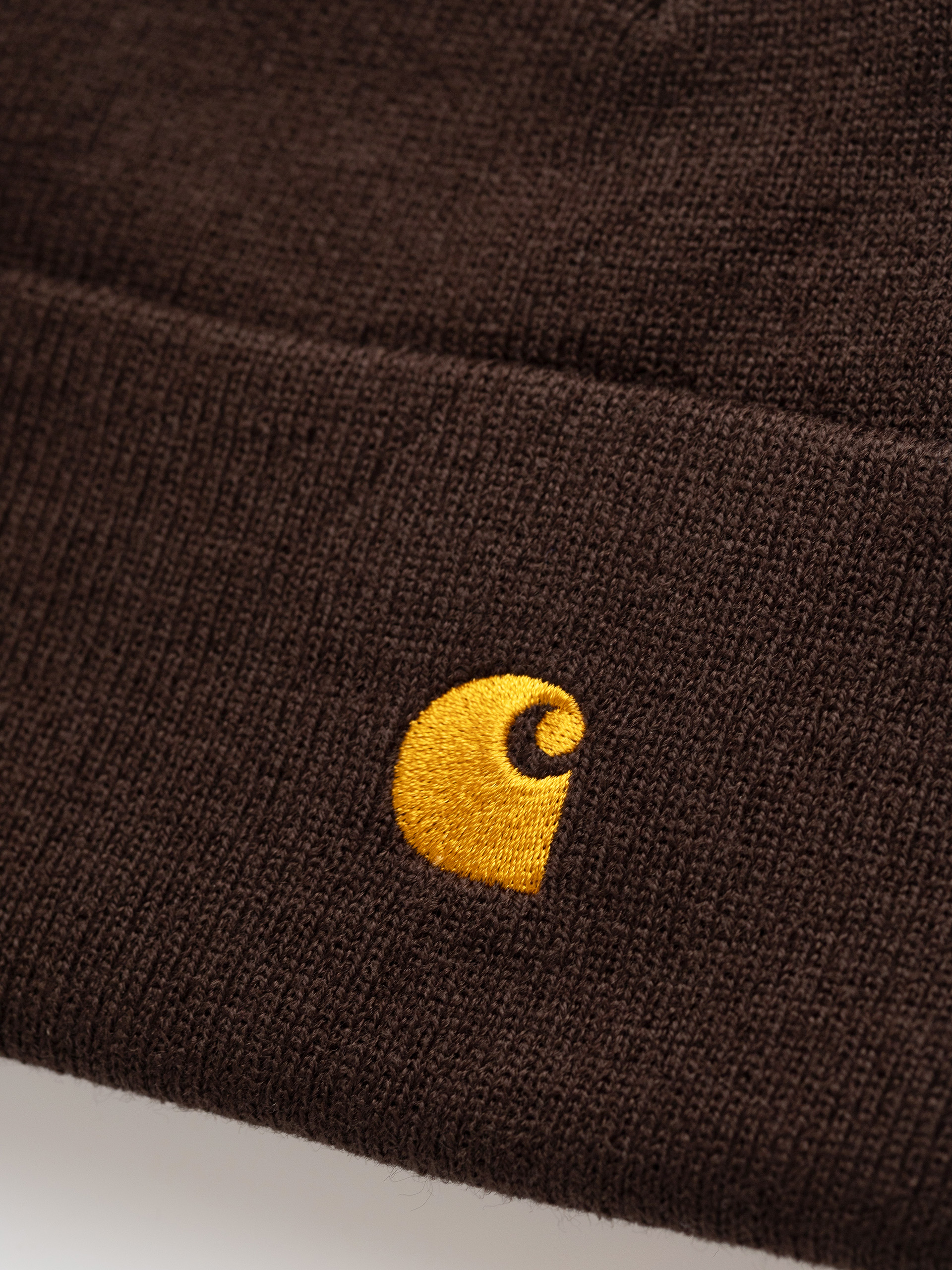 Шапка Carhartt WIP Chase (palisander/gold)