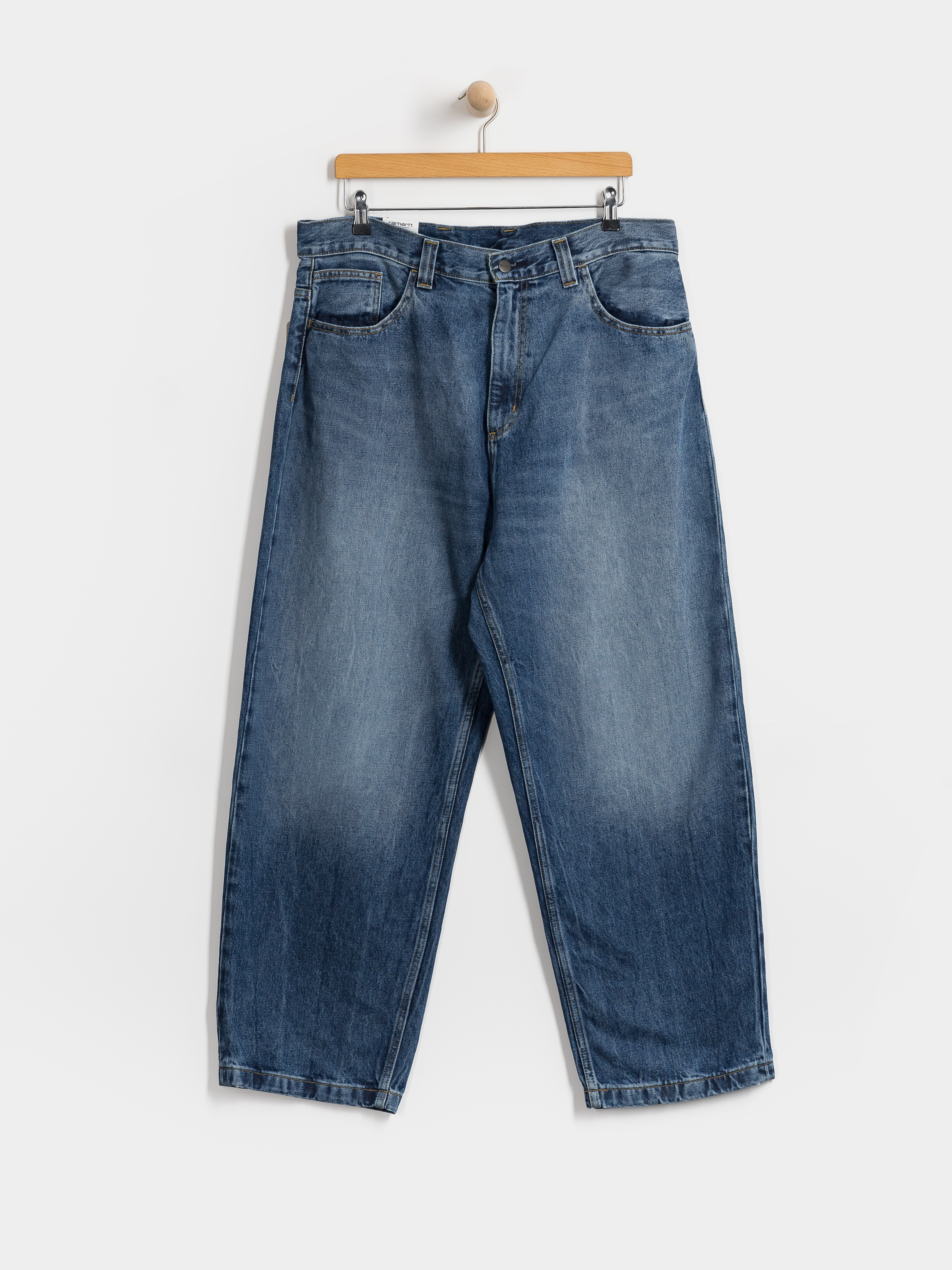 u0428u0442u0430u043du0438 Carhartt WIP Brandon (blue/marble used wash)