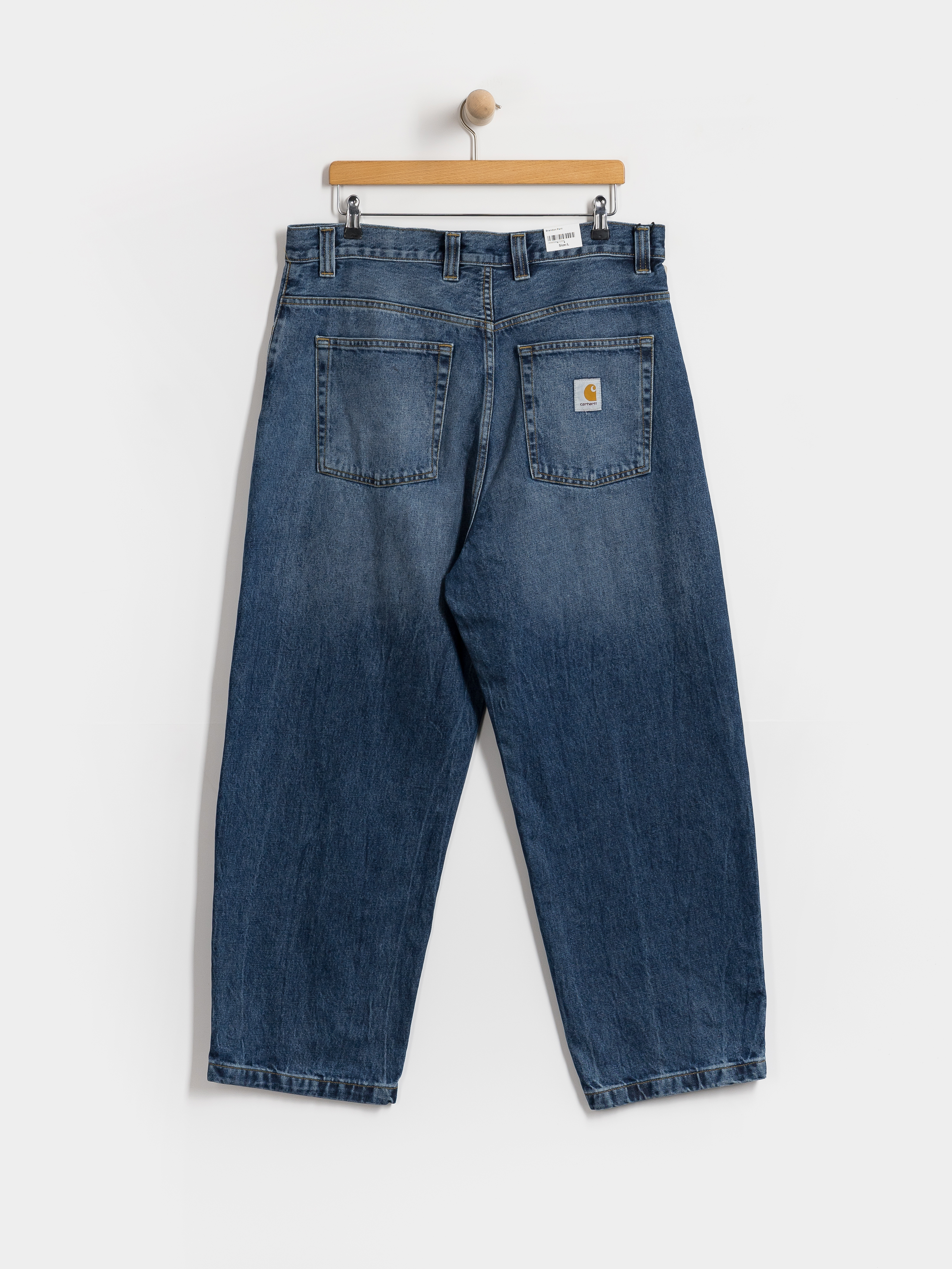 Штани Carhartt WIP Brandon (blue/marble used wash)