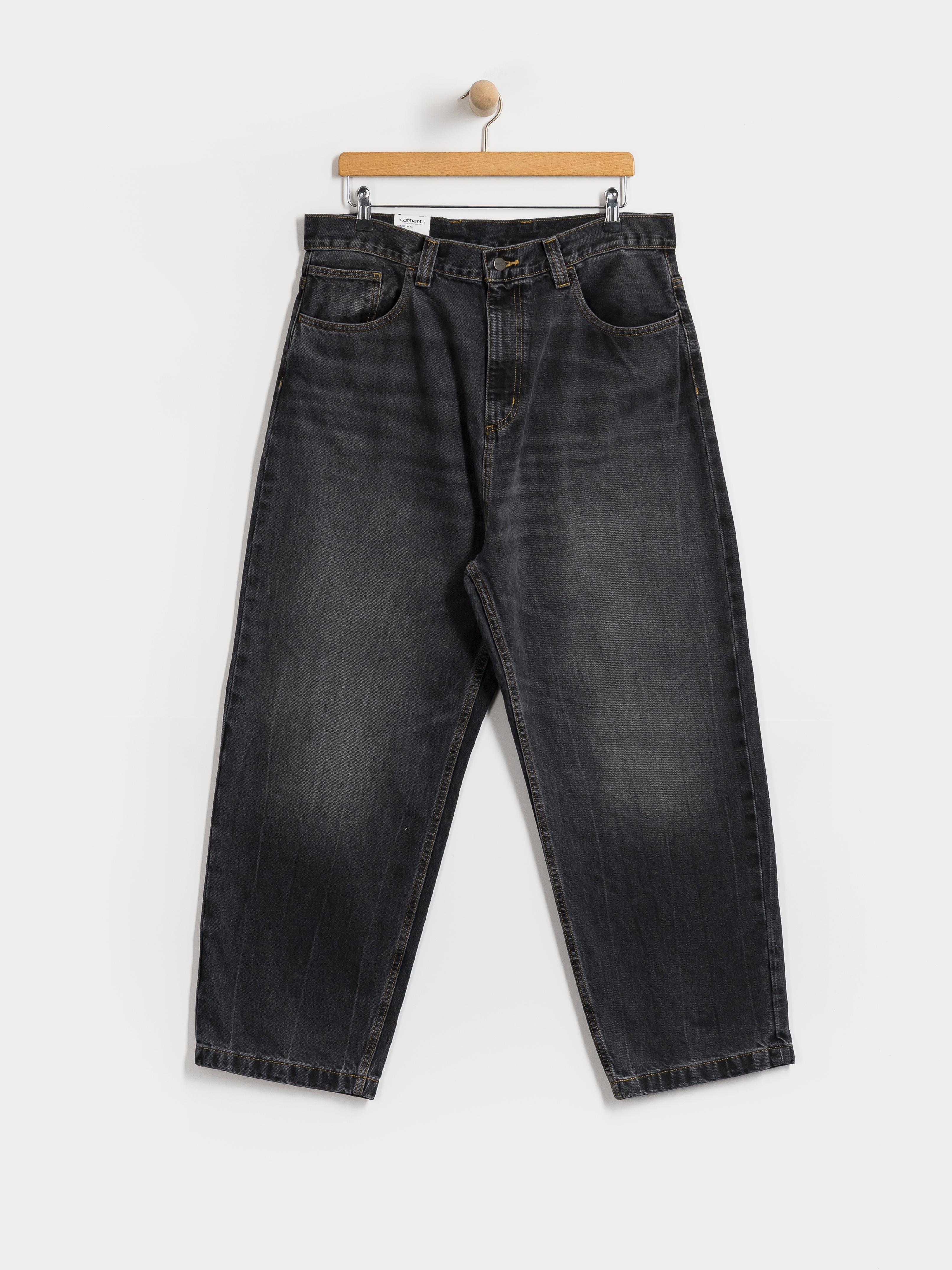 Штани Carhartt WIP Brandon (black/marble used wash)