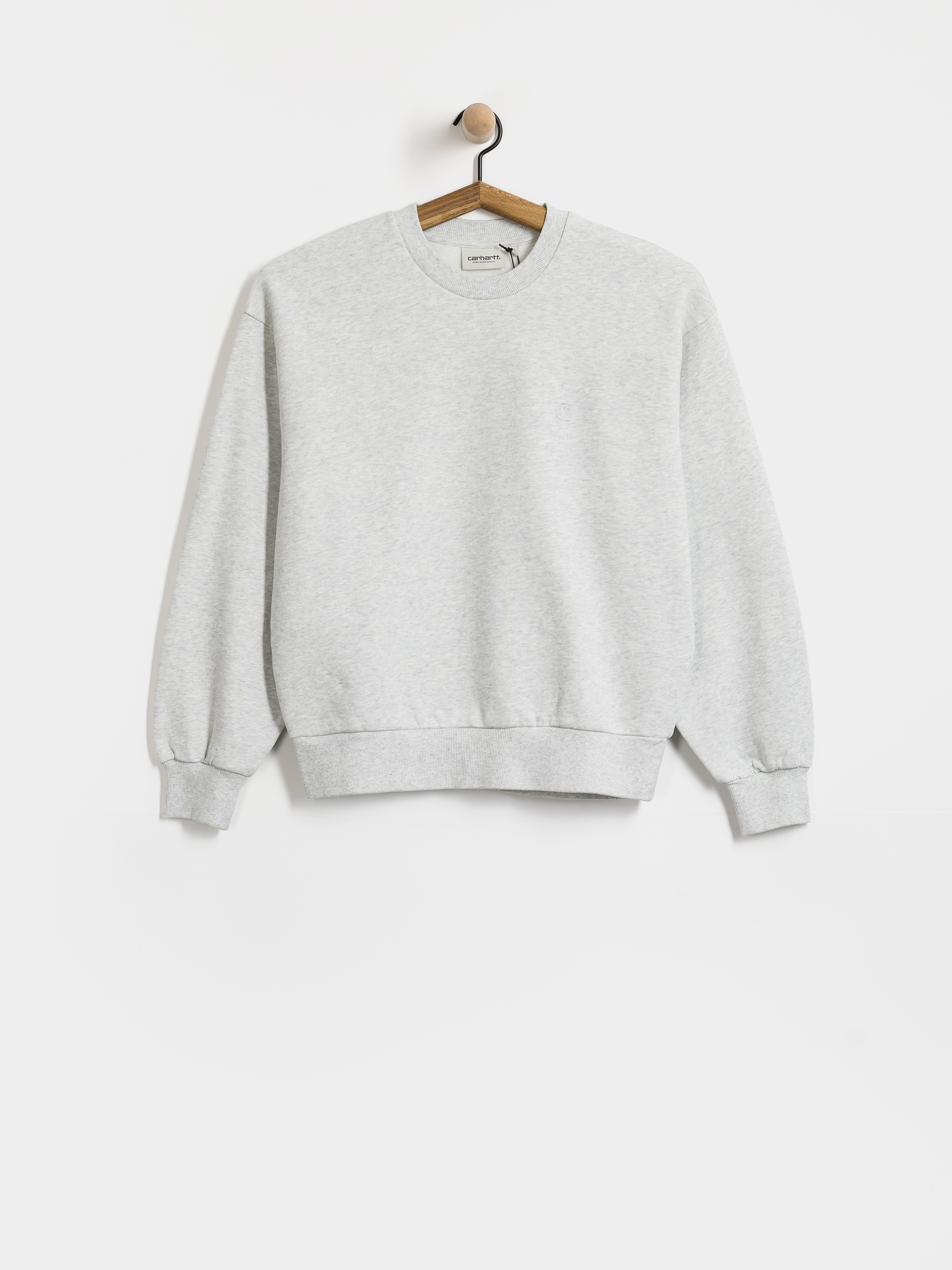 Світшот Carhartt WIP Caseys Wmn (ash heather/silver)