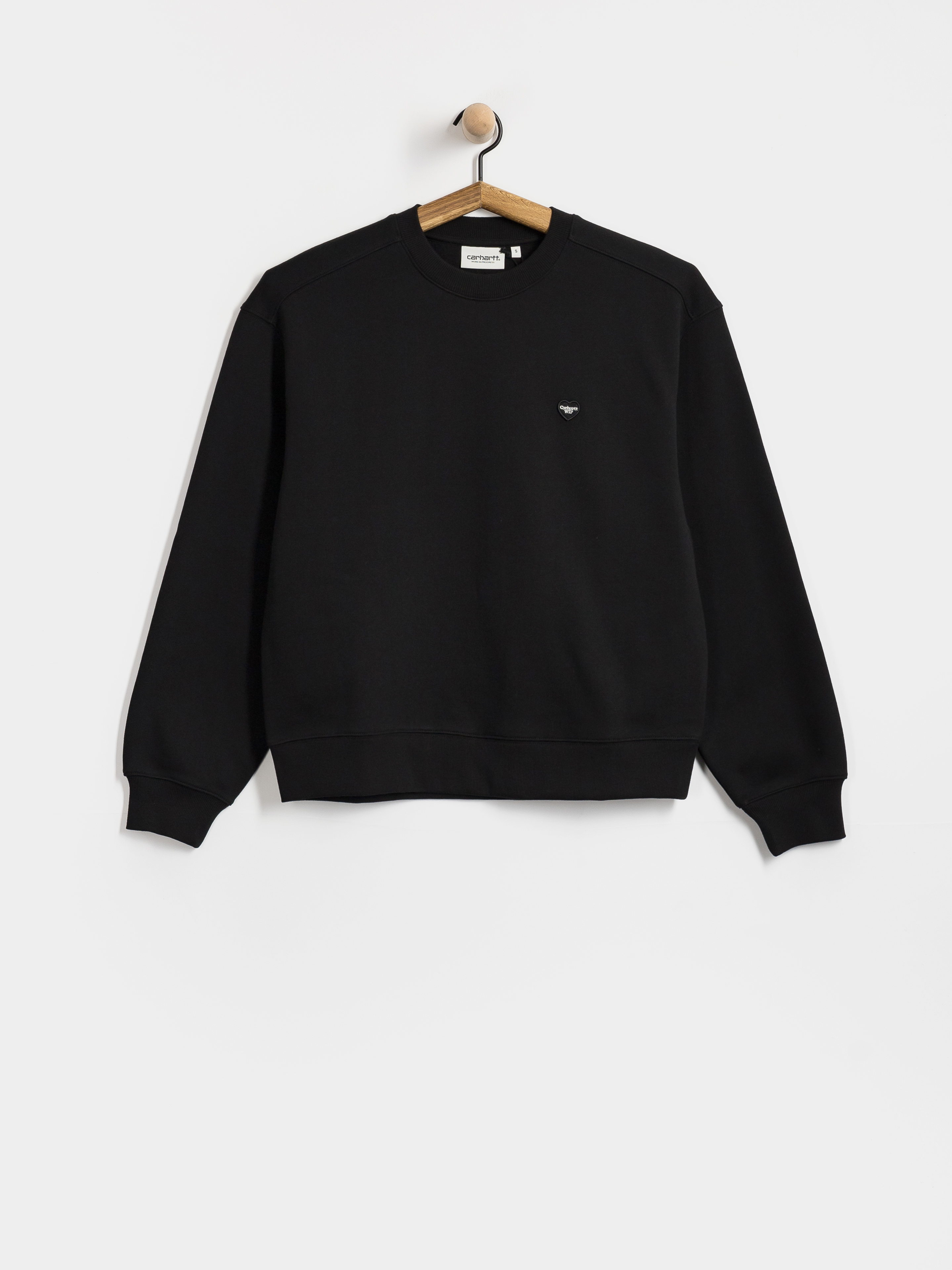 u0421u0432u0456u0442u0448u043eu0442 Carhartt WIP Small Heart Patch Wmn (black/black)