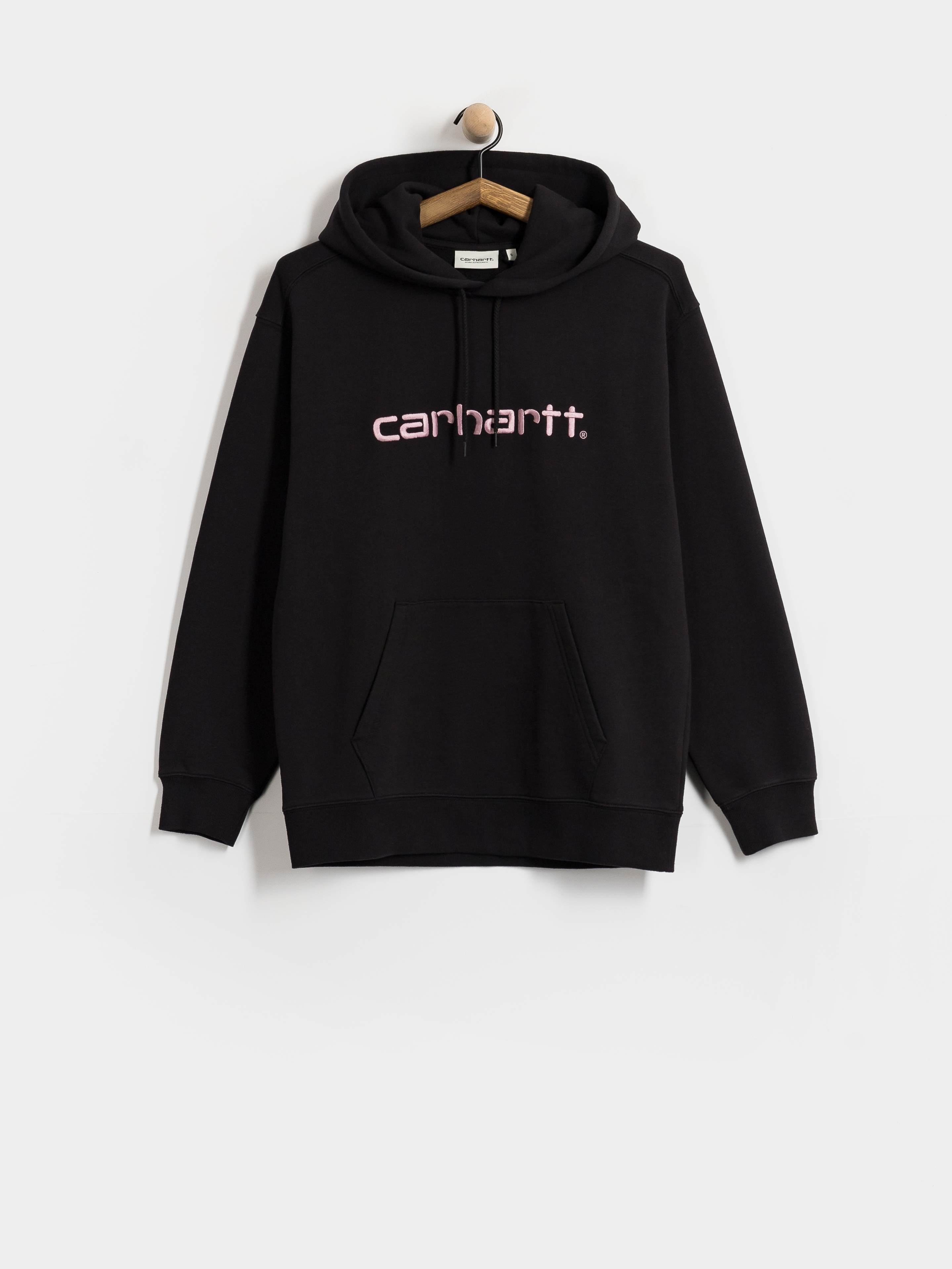 Худі Carhartt WIP Carhartt HD Wmn (black/hortensia)