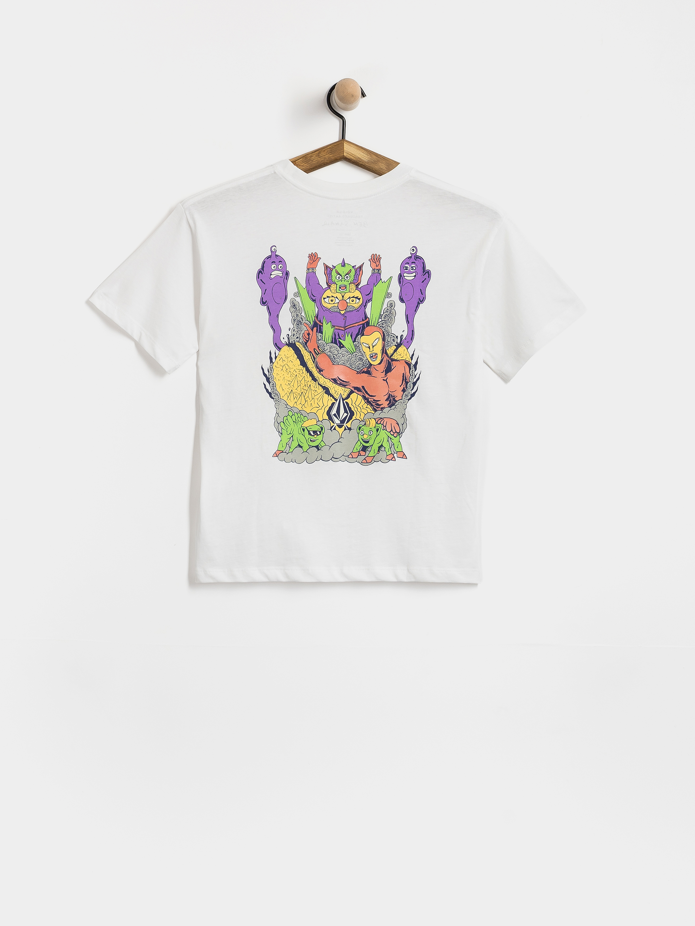 Футболка Volcom Fa Ben Sanaire 2 JR (white)