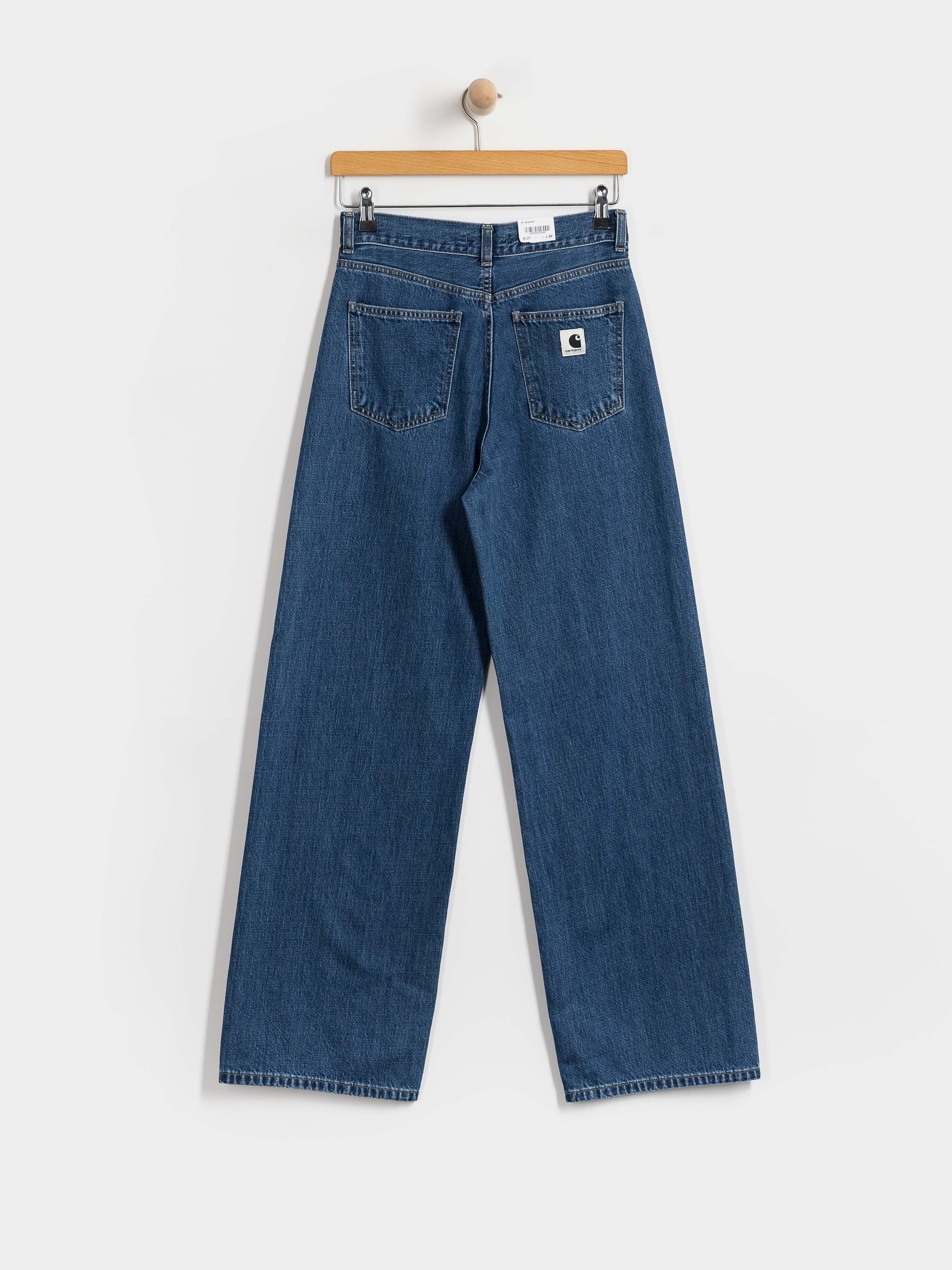 Штани Carhartt WIP Jane Wmn (blue/heavy stone wash)