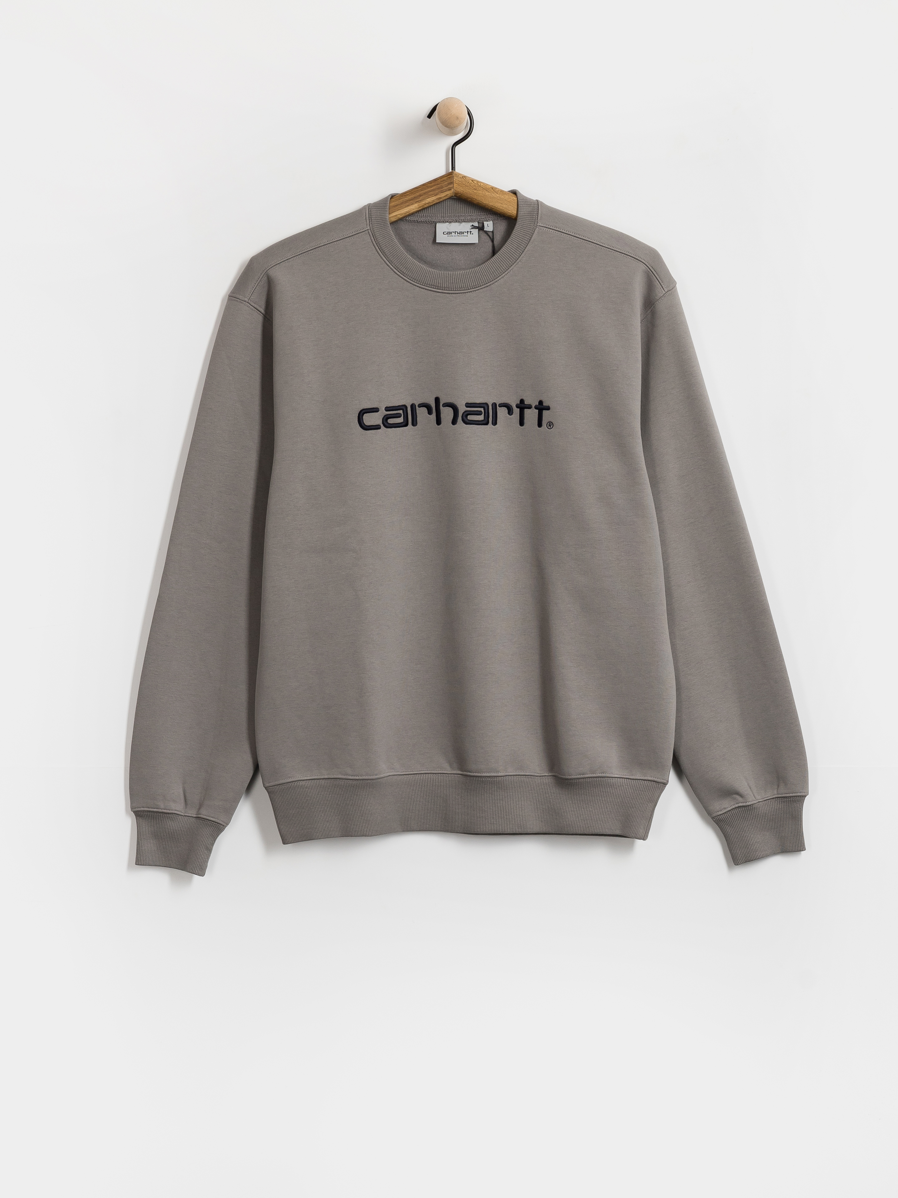 Світшот Carhartt WIP Carhartt (shady grey/dark navy)