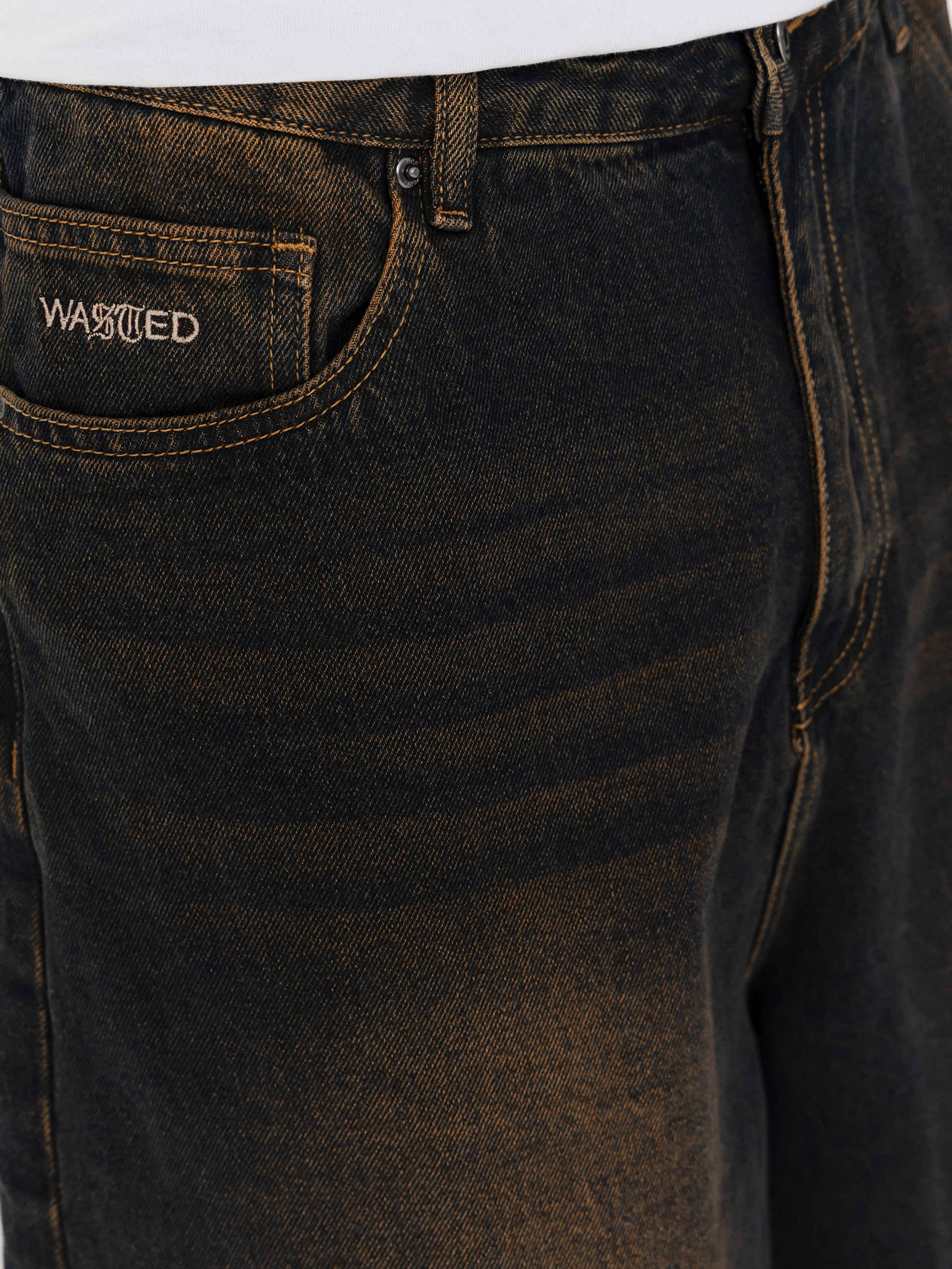 Шорти Wasted Paris Faded Casper (faded brown)