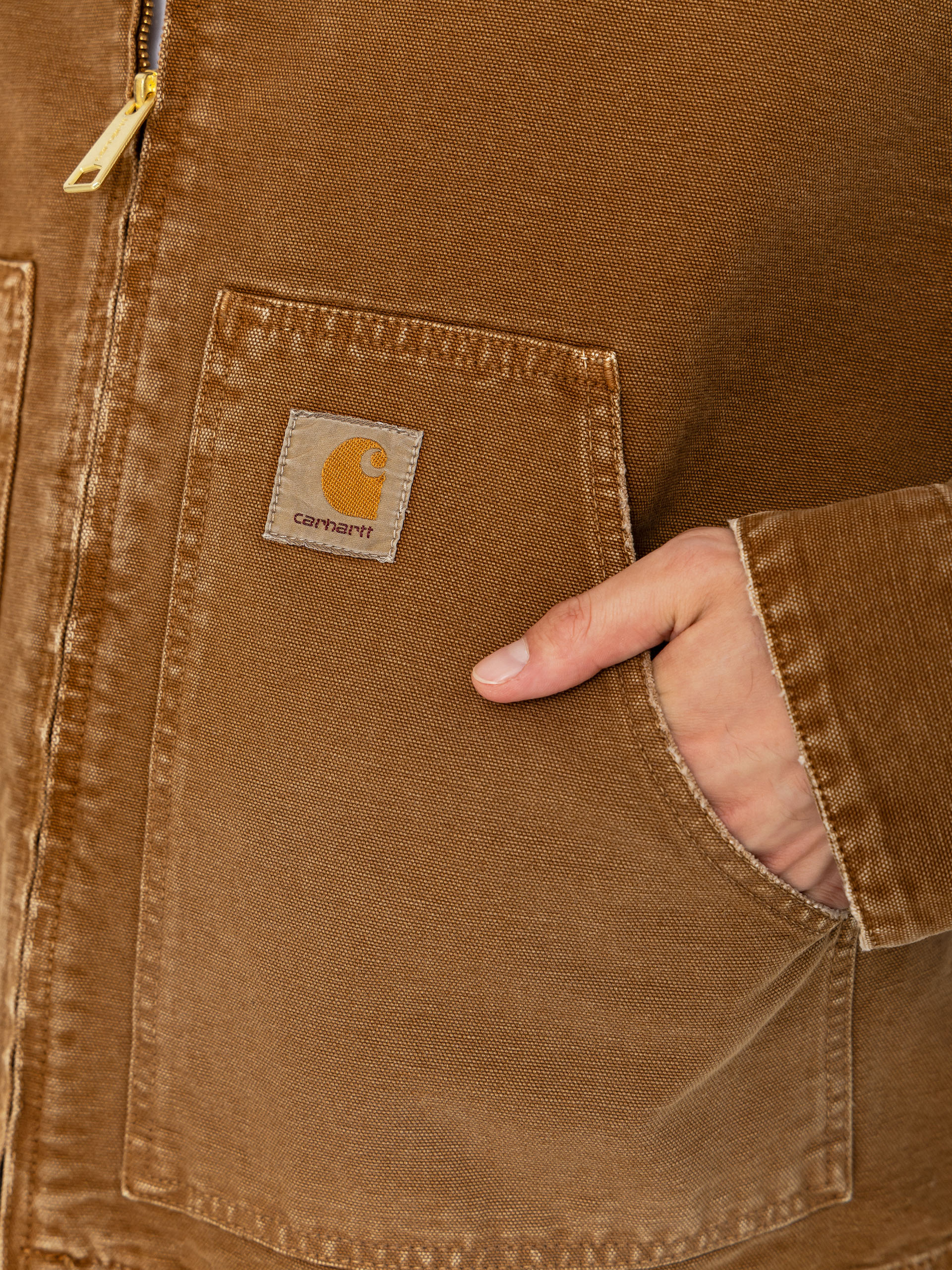 Куртка Carhartt WIP OG Arcan (hamilton brown/hamilton brown)