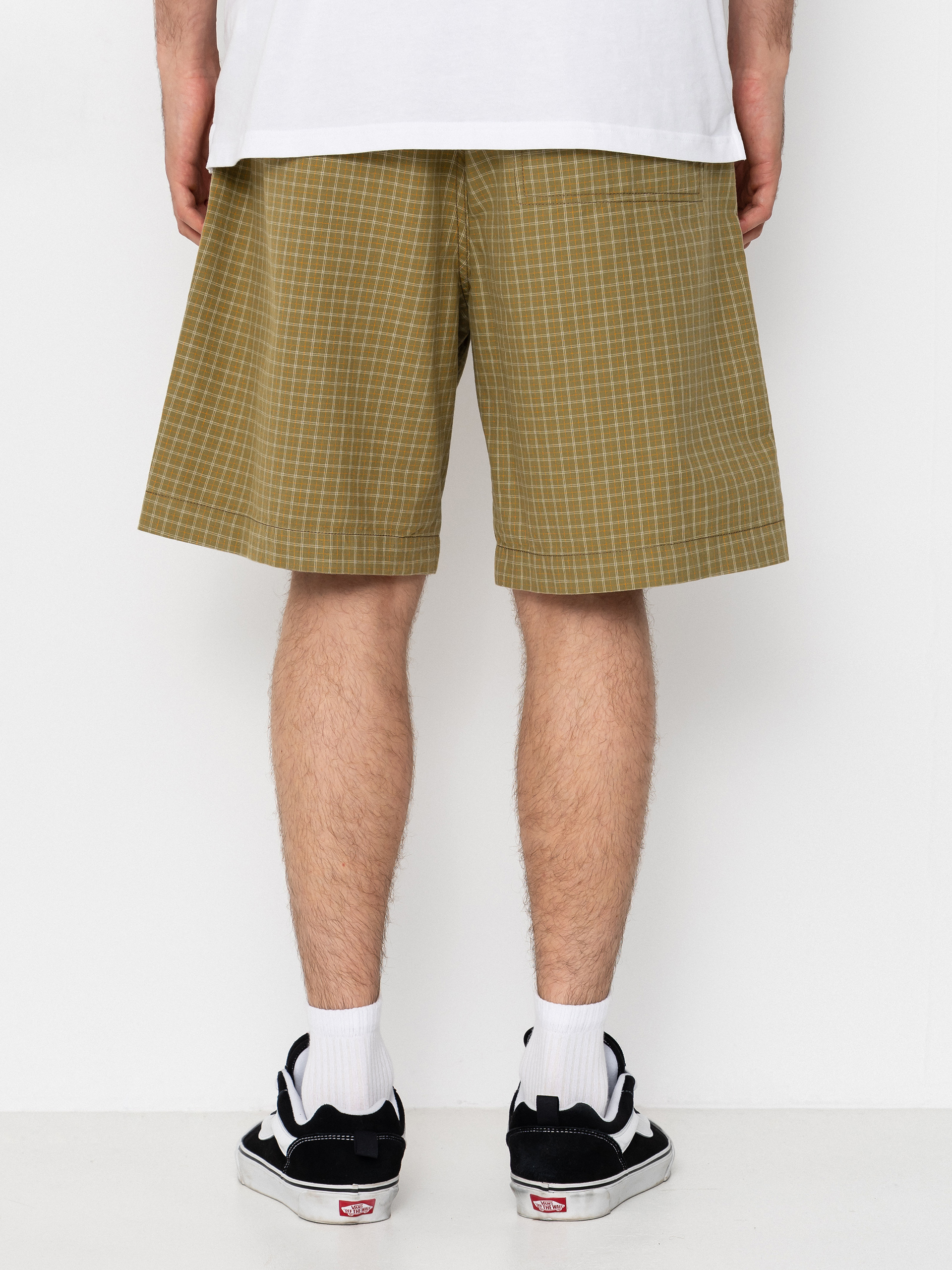 Шорти Polar Skate Hike Cotton (olive check)