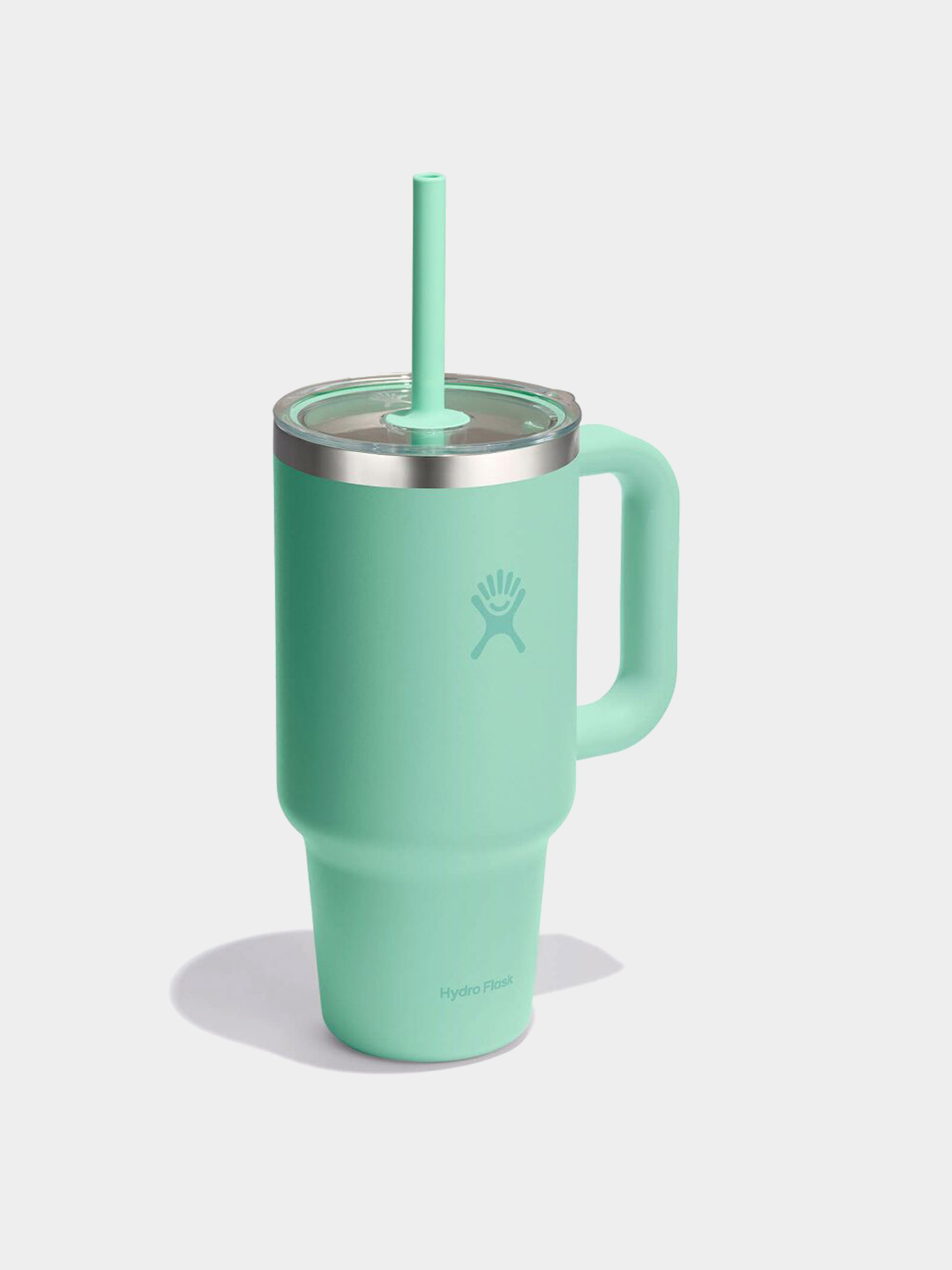 Чашка Hydro Flask Travel Tumbler Clear Lid 946ml (mermaid green)