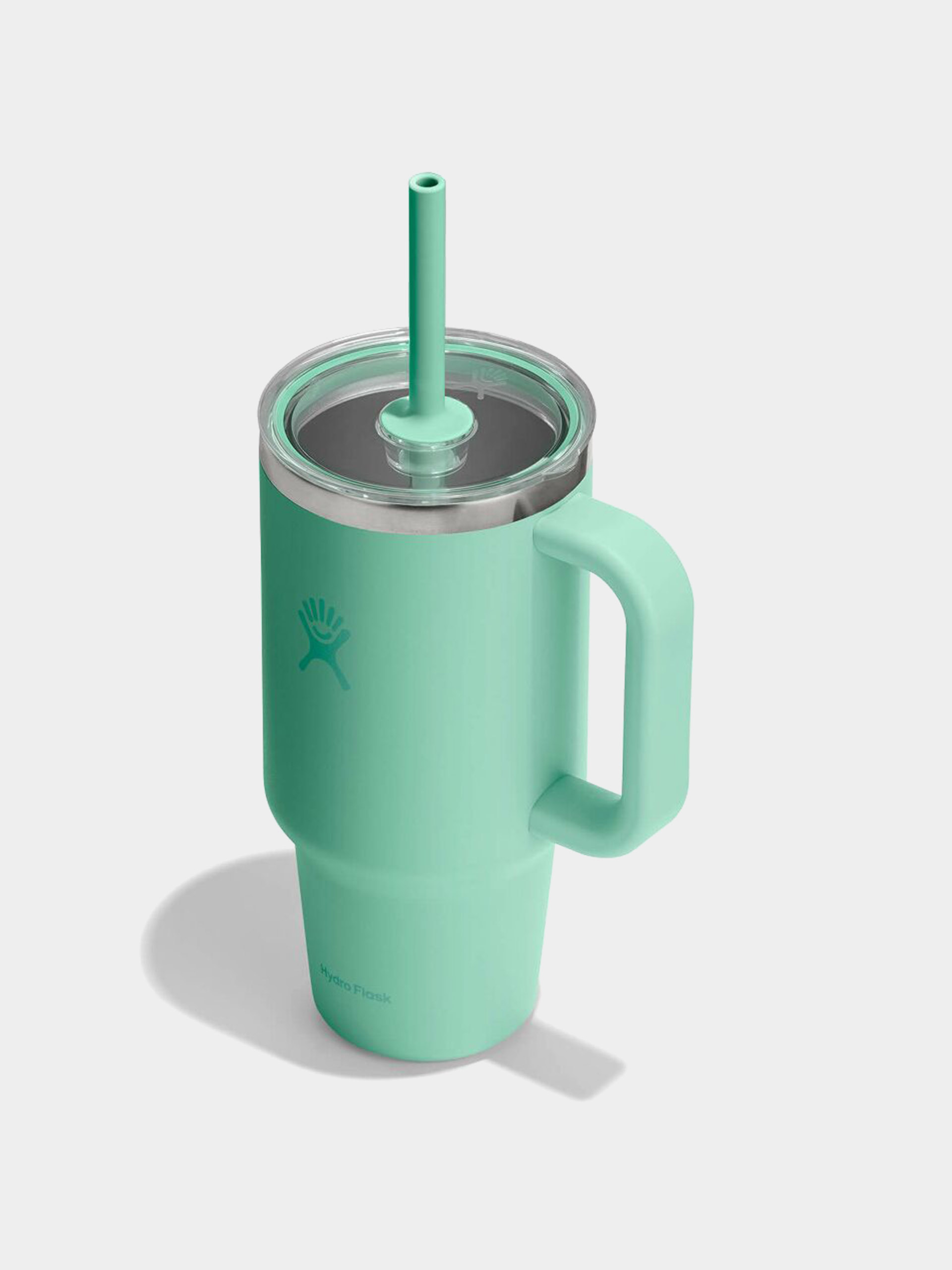 Чашка Hydro Flask Travel Tumbler Clear Lid 946ml (mermaid green)