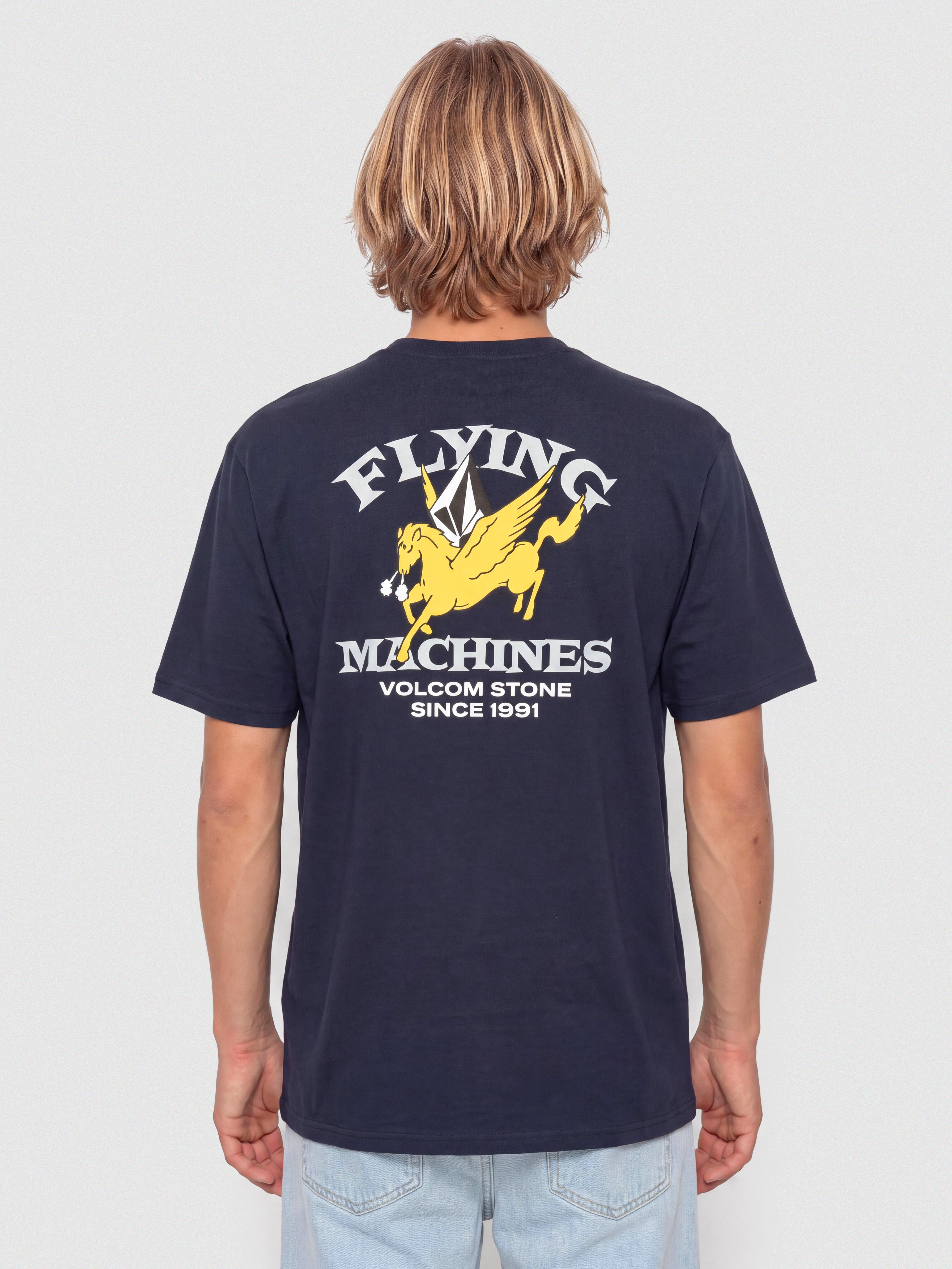 Футболка Volcom Flying Machine (marine)