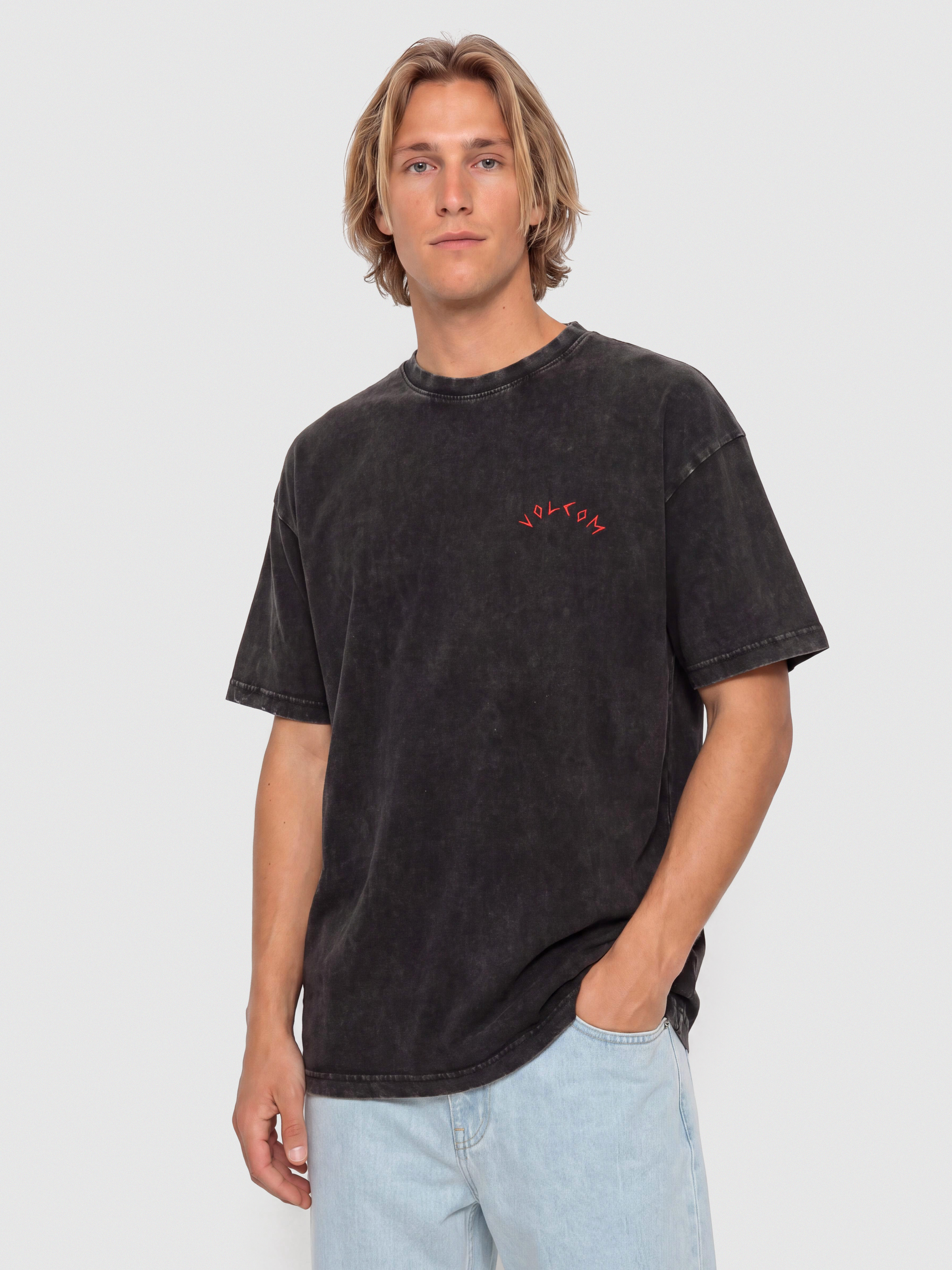 Футболка Volcom Wrong Angel Lse (light acid black)