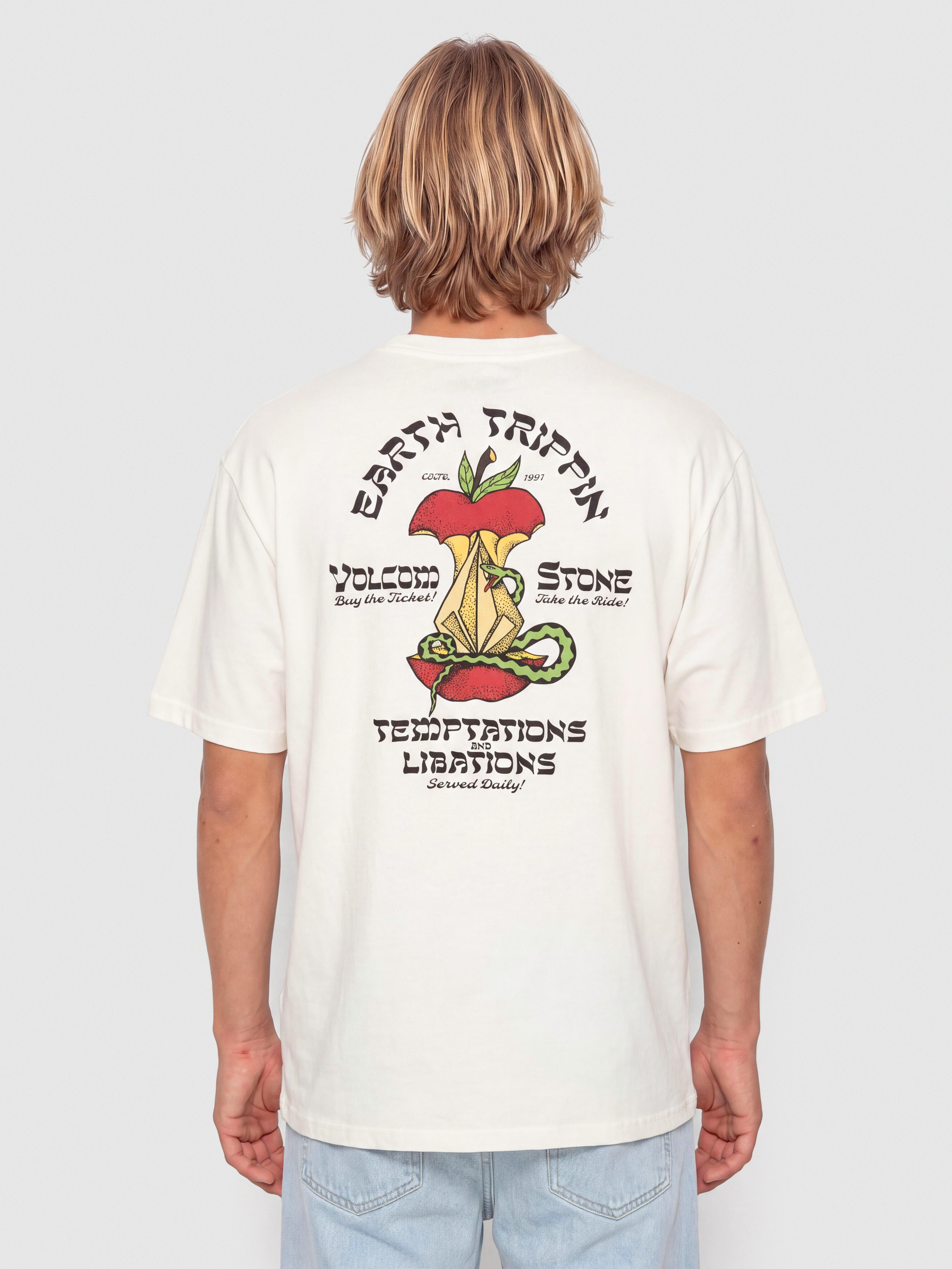 Футболка Volcom Temptations (off white)