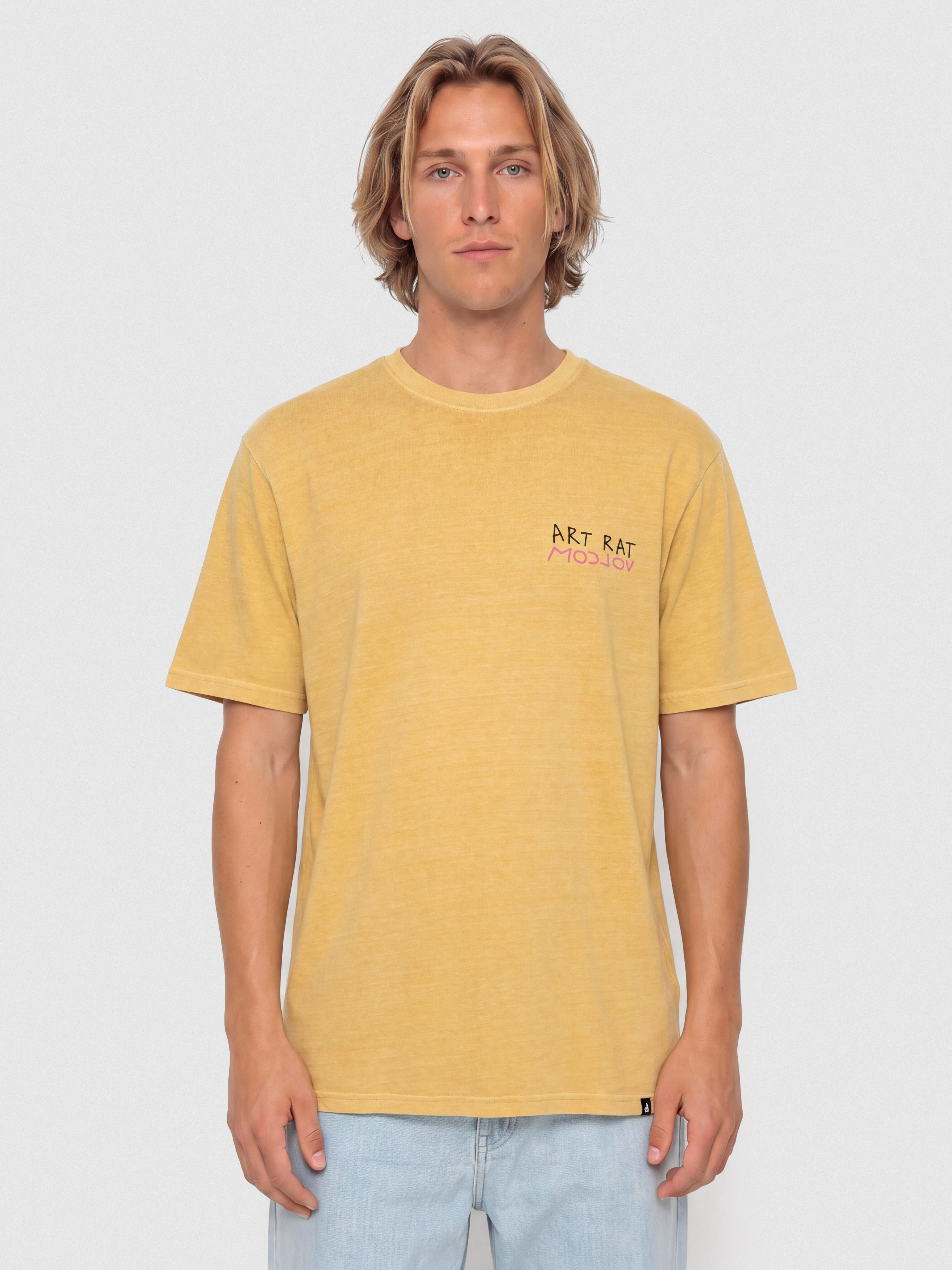 Футболка Volcom Fa Ozzy 2 (mustard)