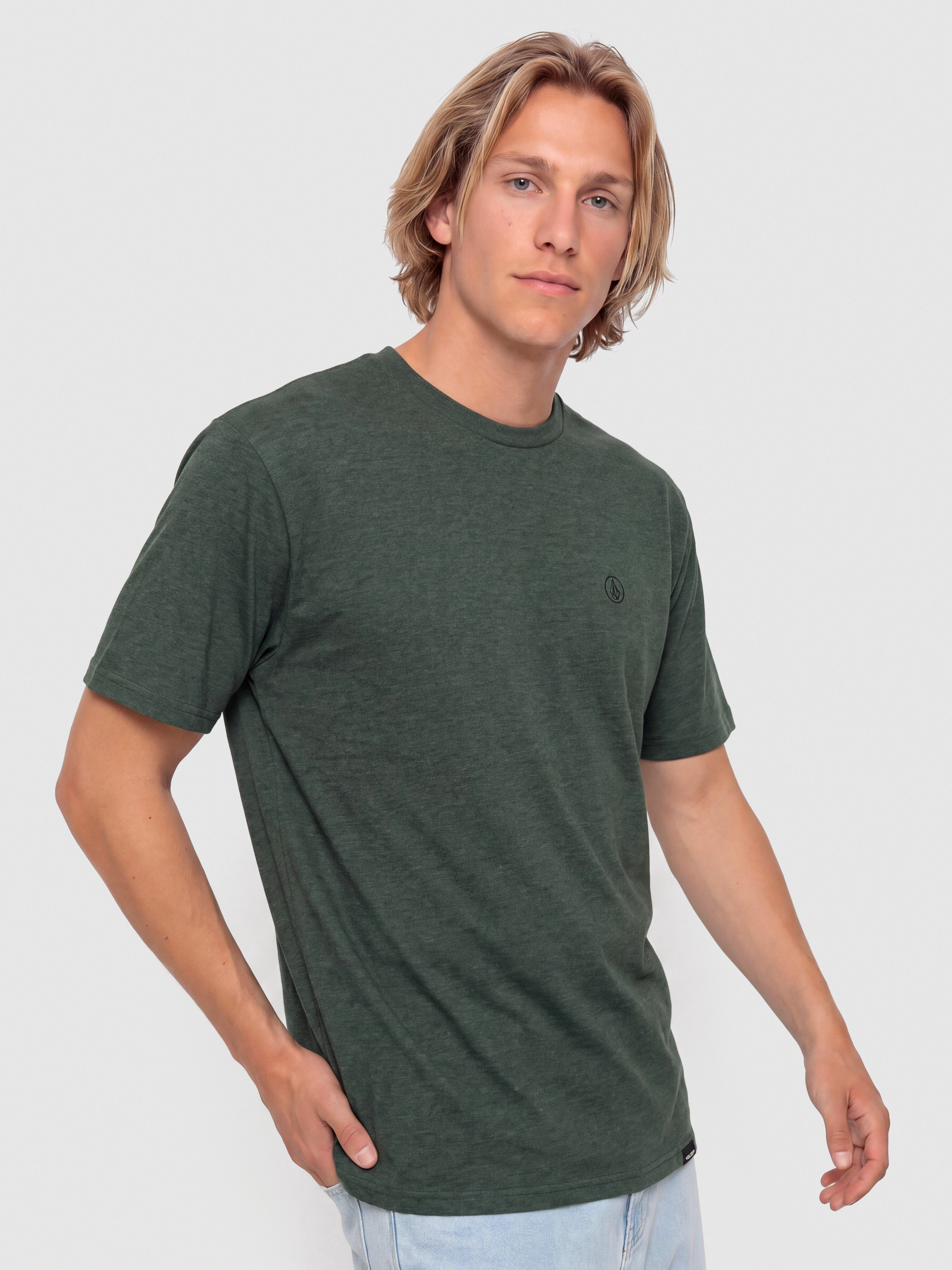 Футболка Volcom Circle Blanks Hth (scarab)