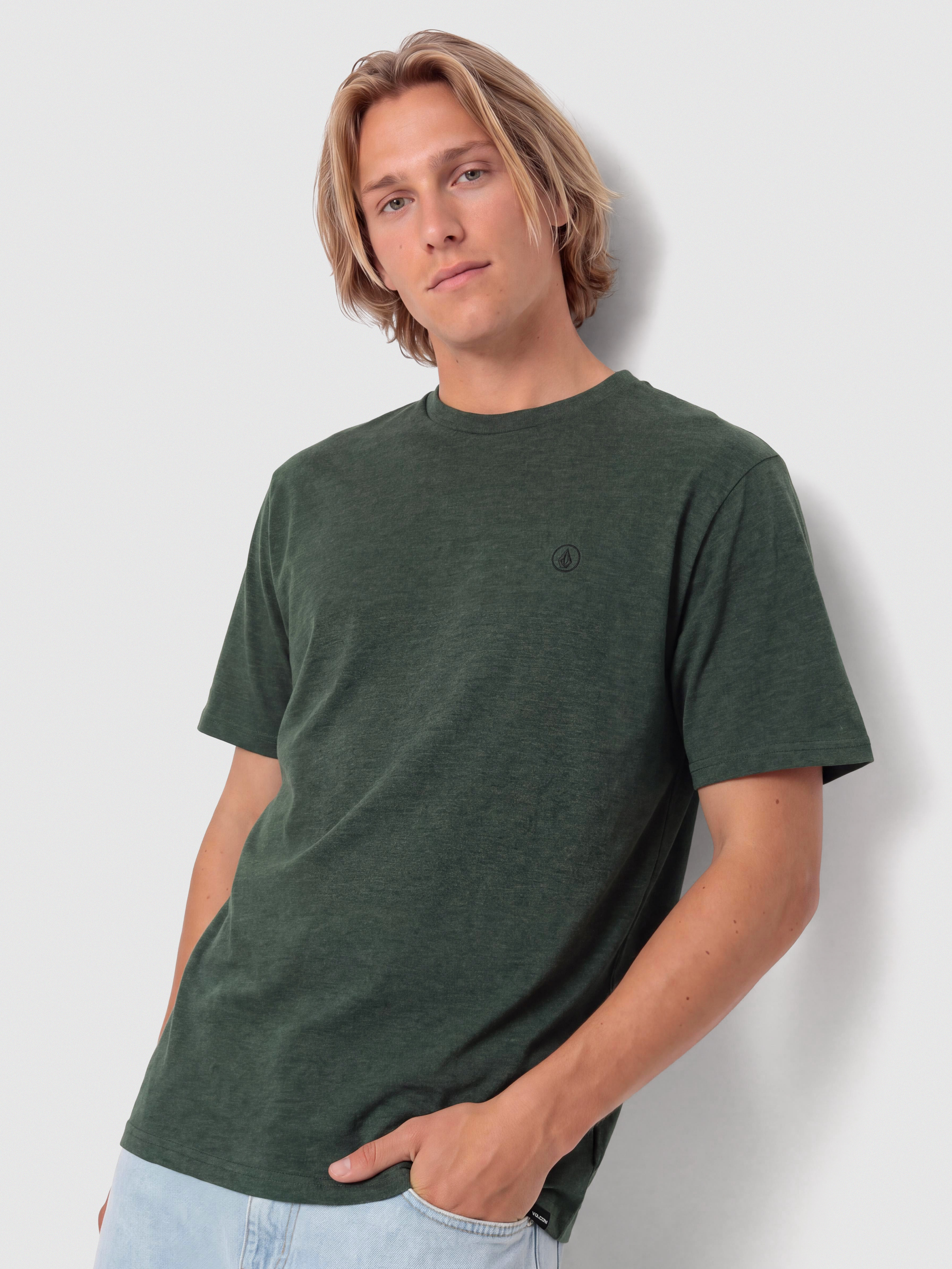 Футболка Volcom Circle Blanks Hth (scarab)