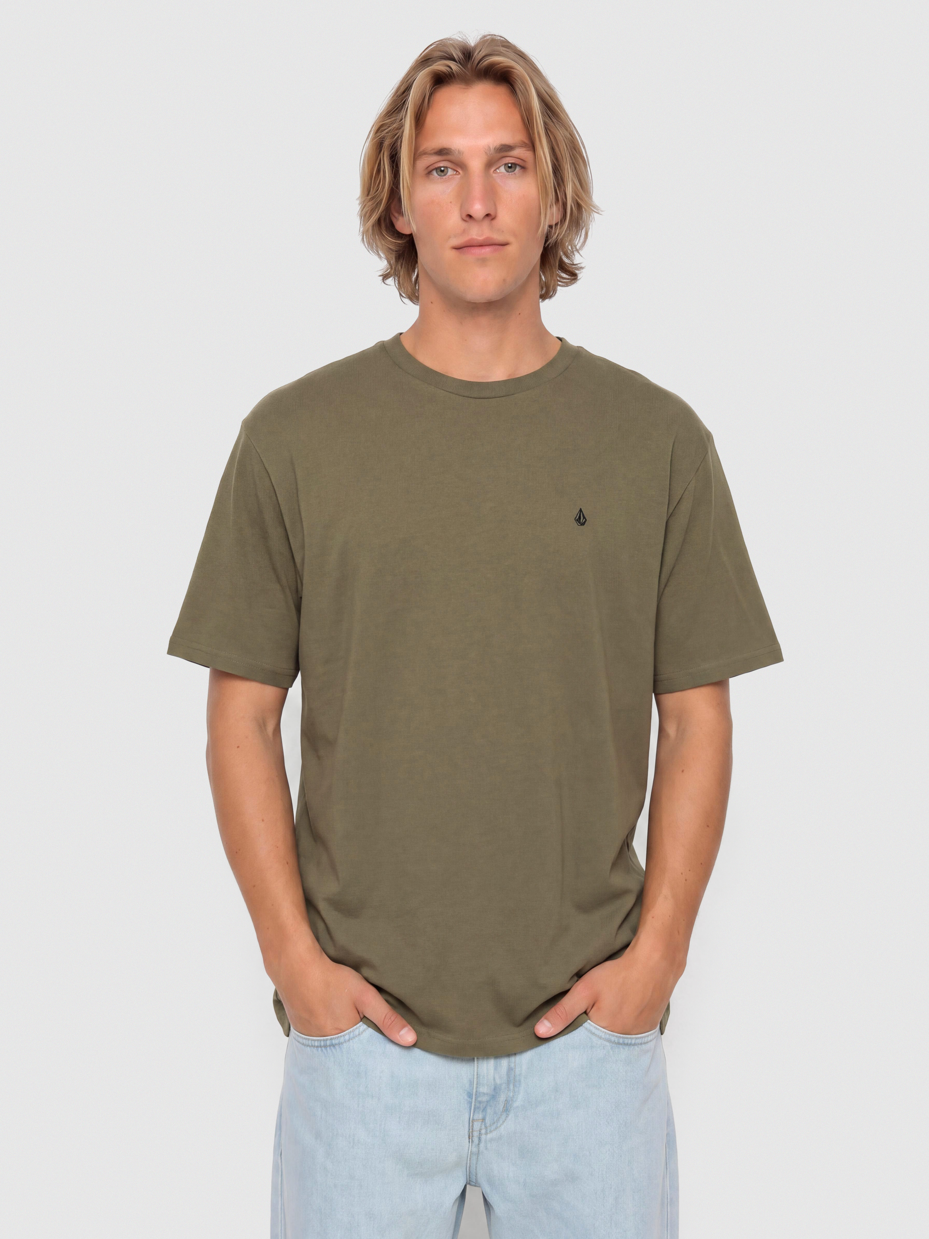 Футболка Volcom Stone Blanks Bsc (wintermoss)