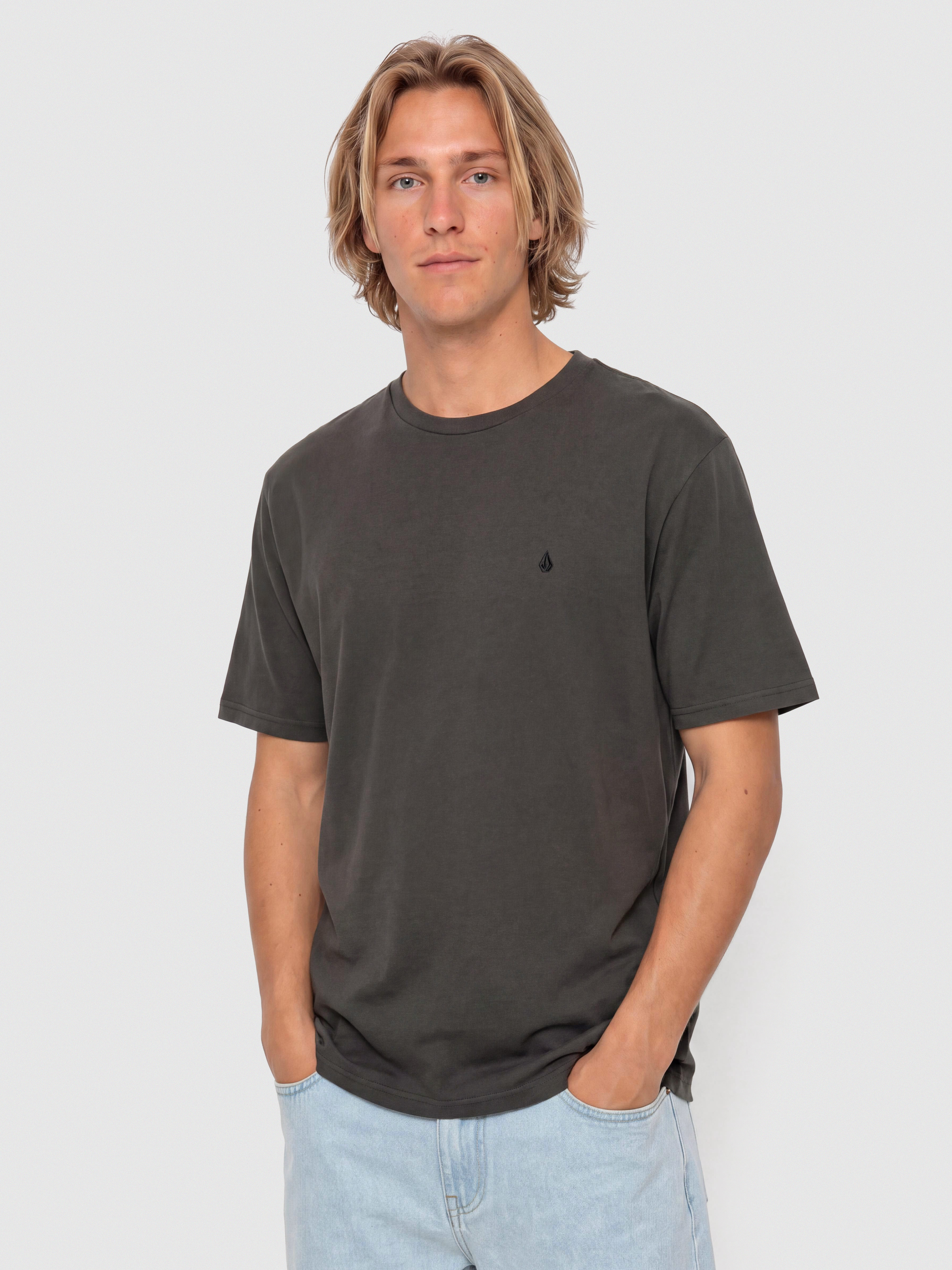 Футболка Volcom Solid Stone Emb (black)