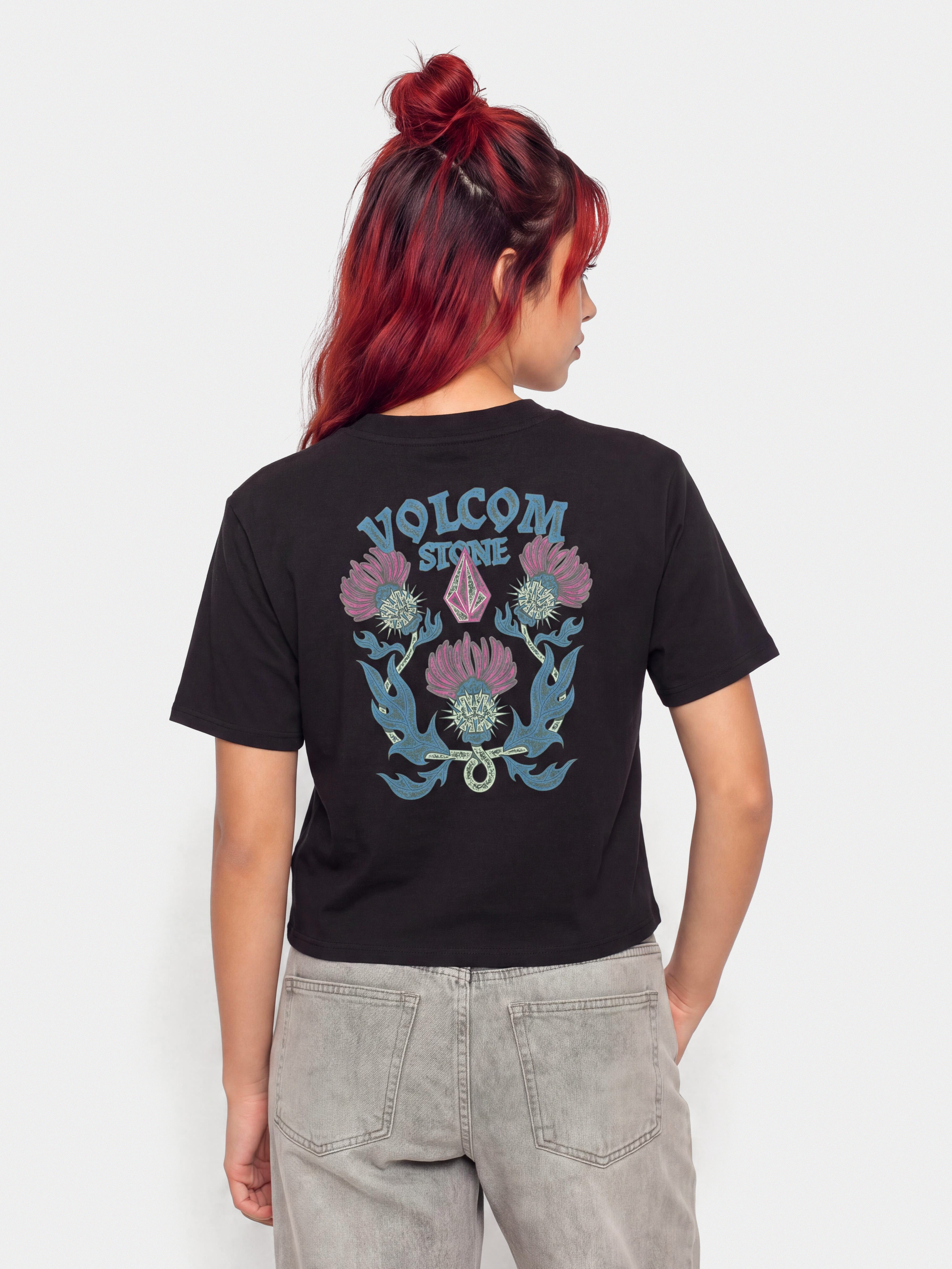Футболка Volcom Dial Crop Wmn