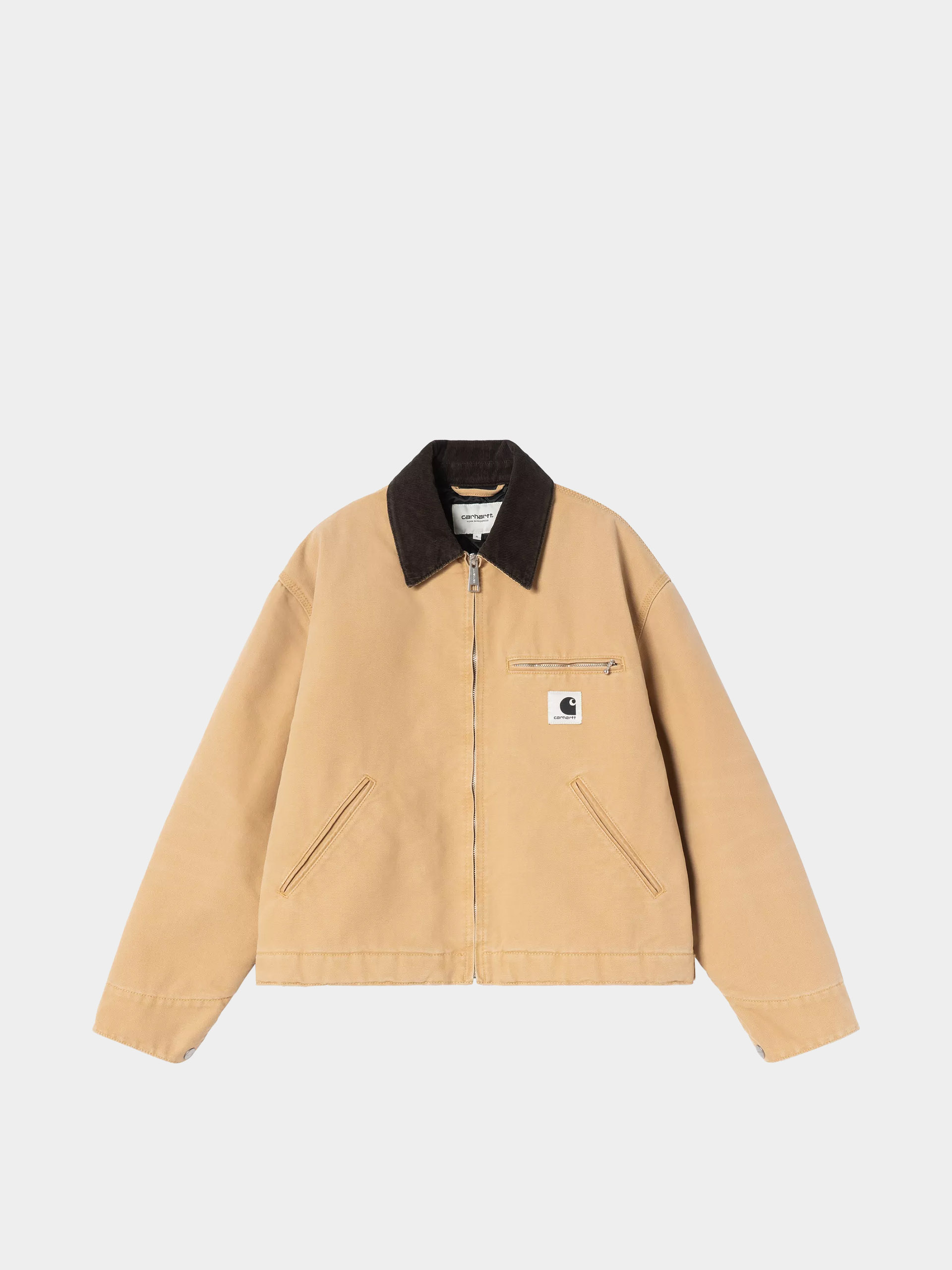 Куртка Carhartt WIP OG Detroit Wmn (wip dusty h/tobacco/stone canvas)