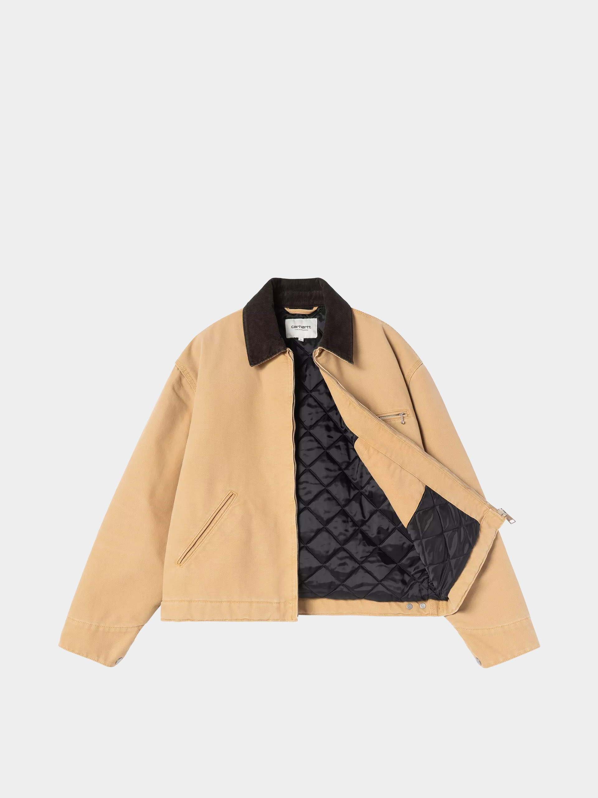 Куртка Carhartt WIP OG Detroit Wmn (wip dusty h/tobacco/stone canvas)