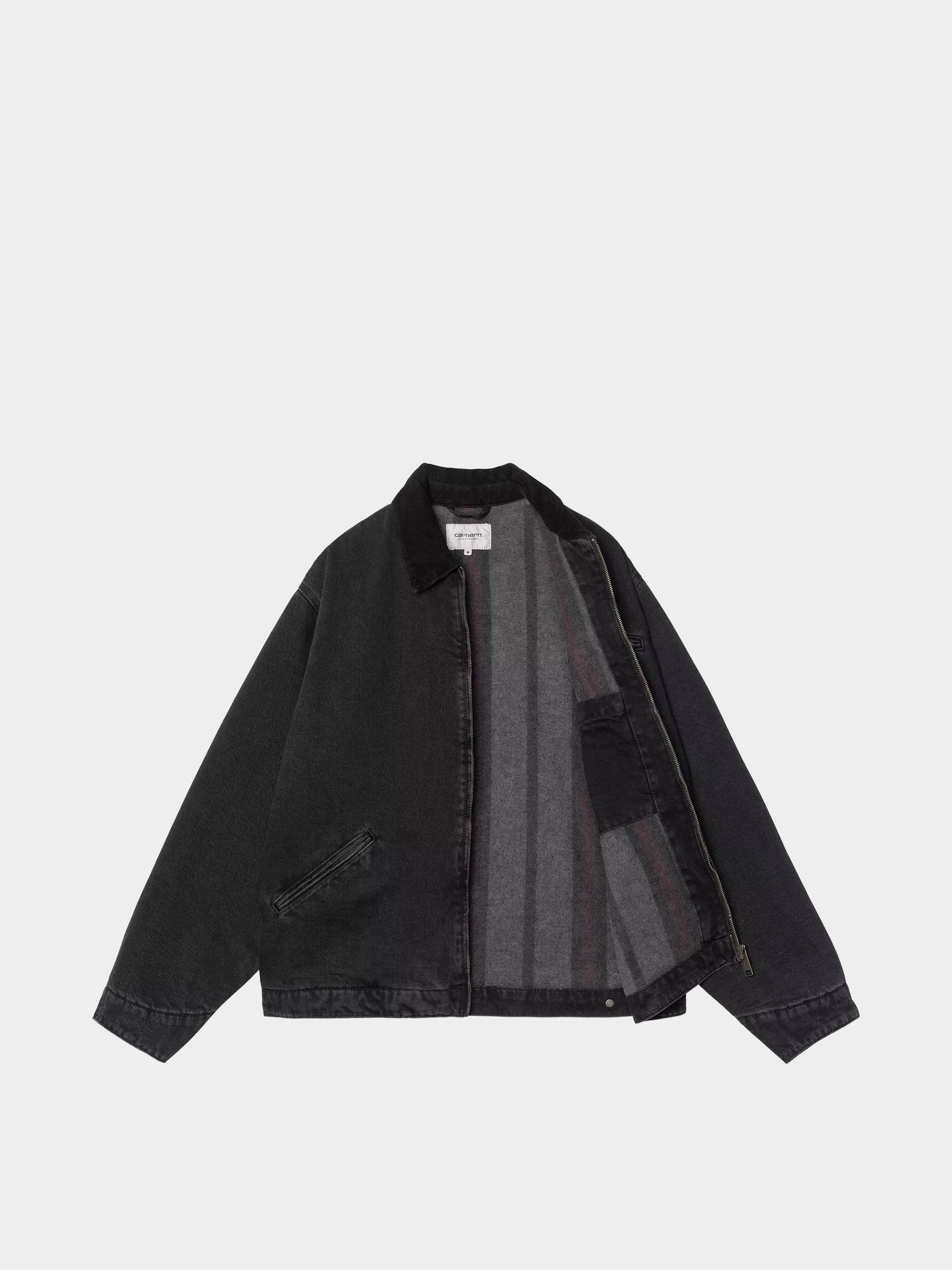 Куртка Carhartt WIP OG Detroit (black/black/stone washed)