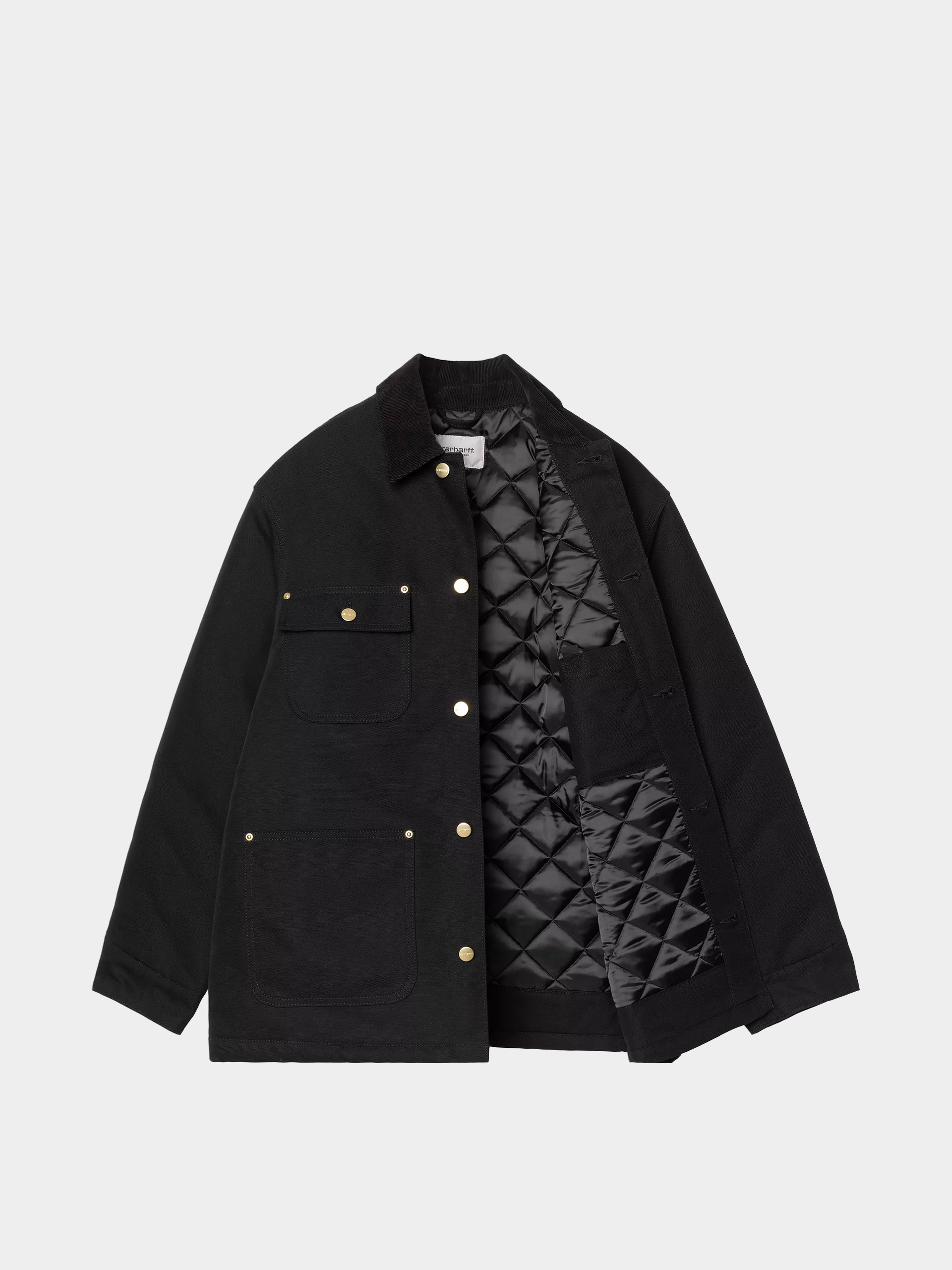 Куртка Carhartt WIP OG Chore Coat (black/black/rigid)