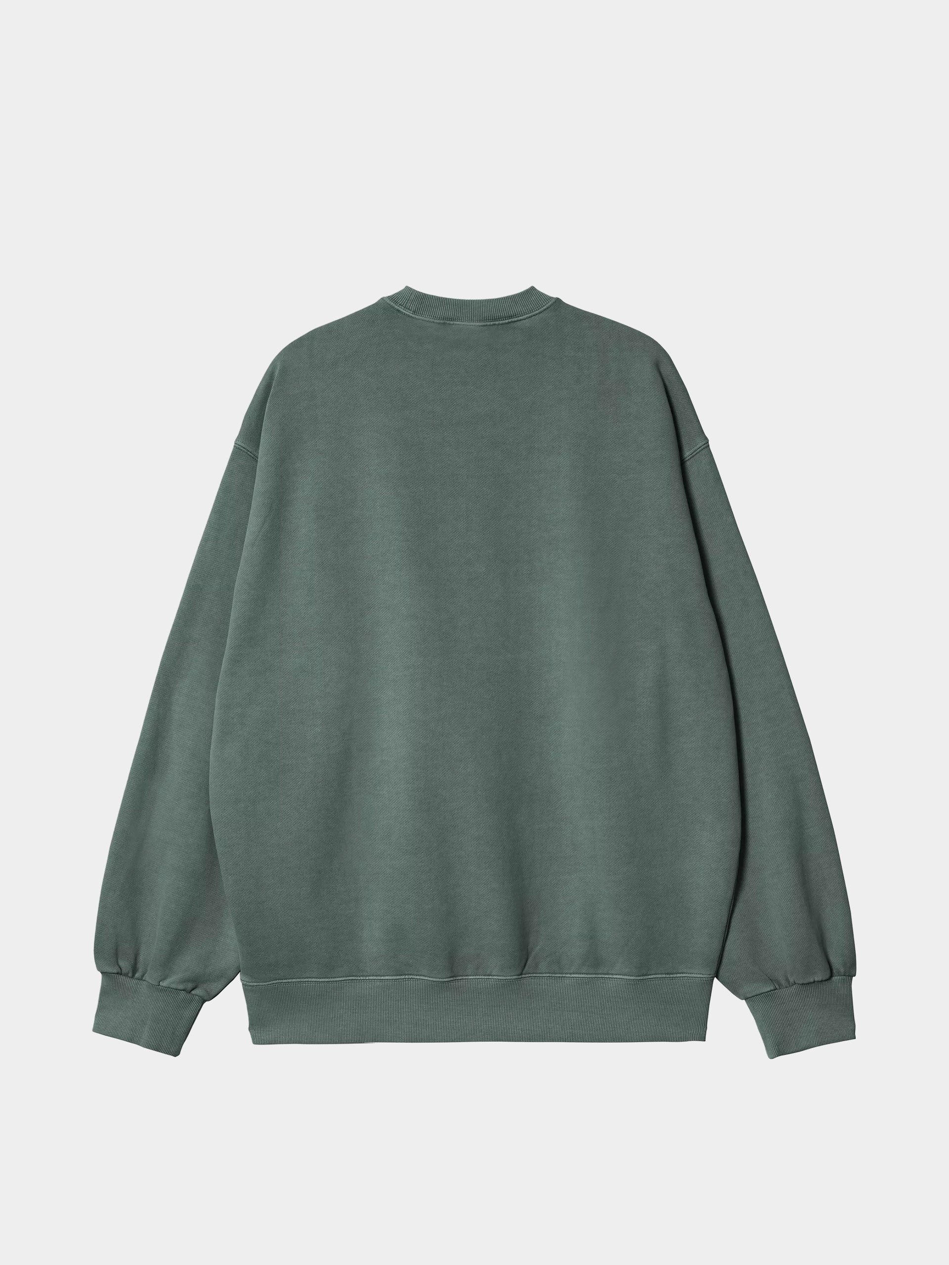 Світшот Carhartt WIP Vista (dark scarab/garment dyed)
