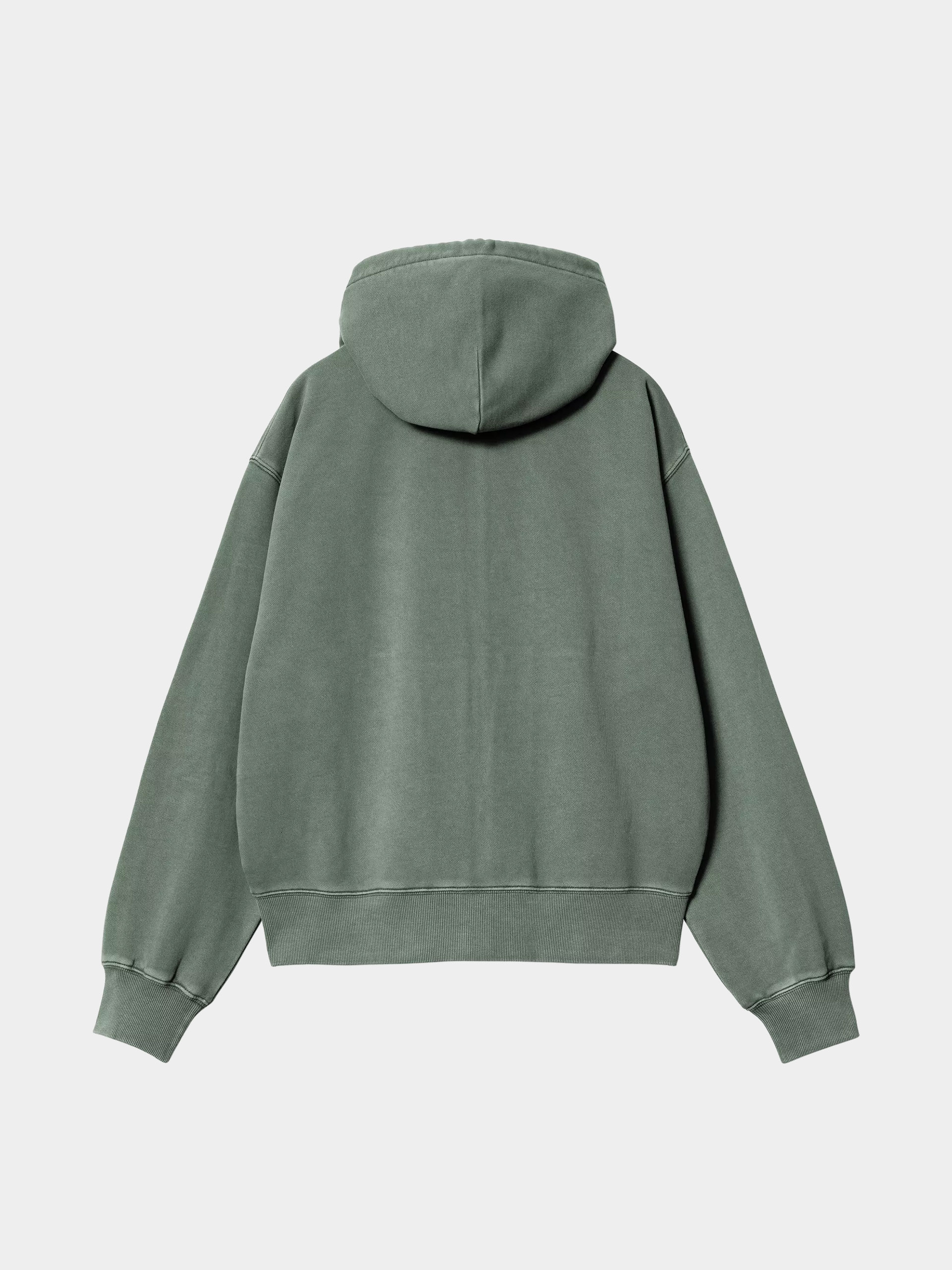 Худі Carhartt WIP Nelson ZHD Wmn (dark scarab/garment dyed)