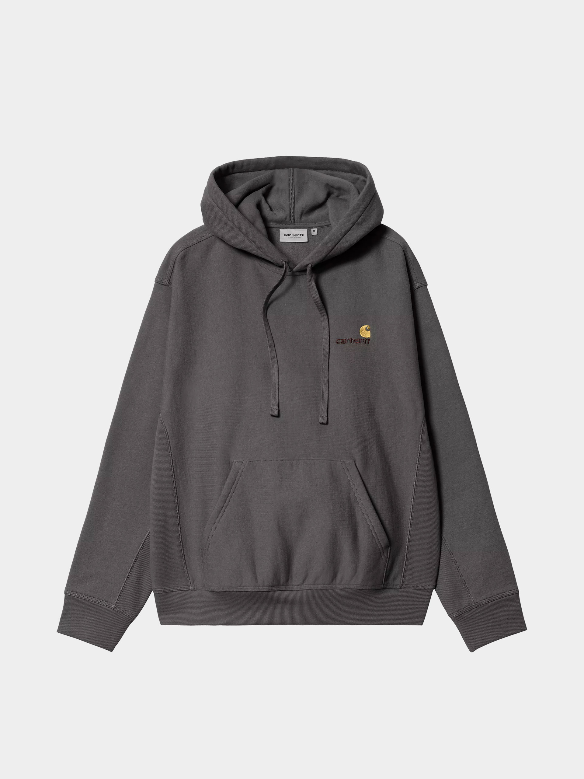Худі Carhartt WIP American Script HD (graphite)