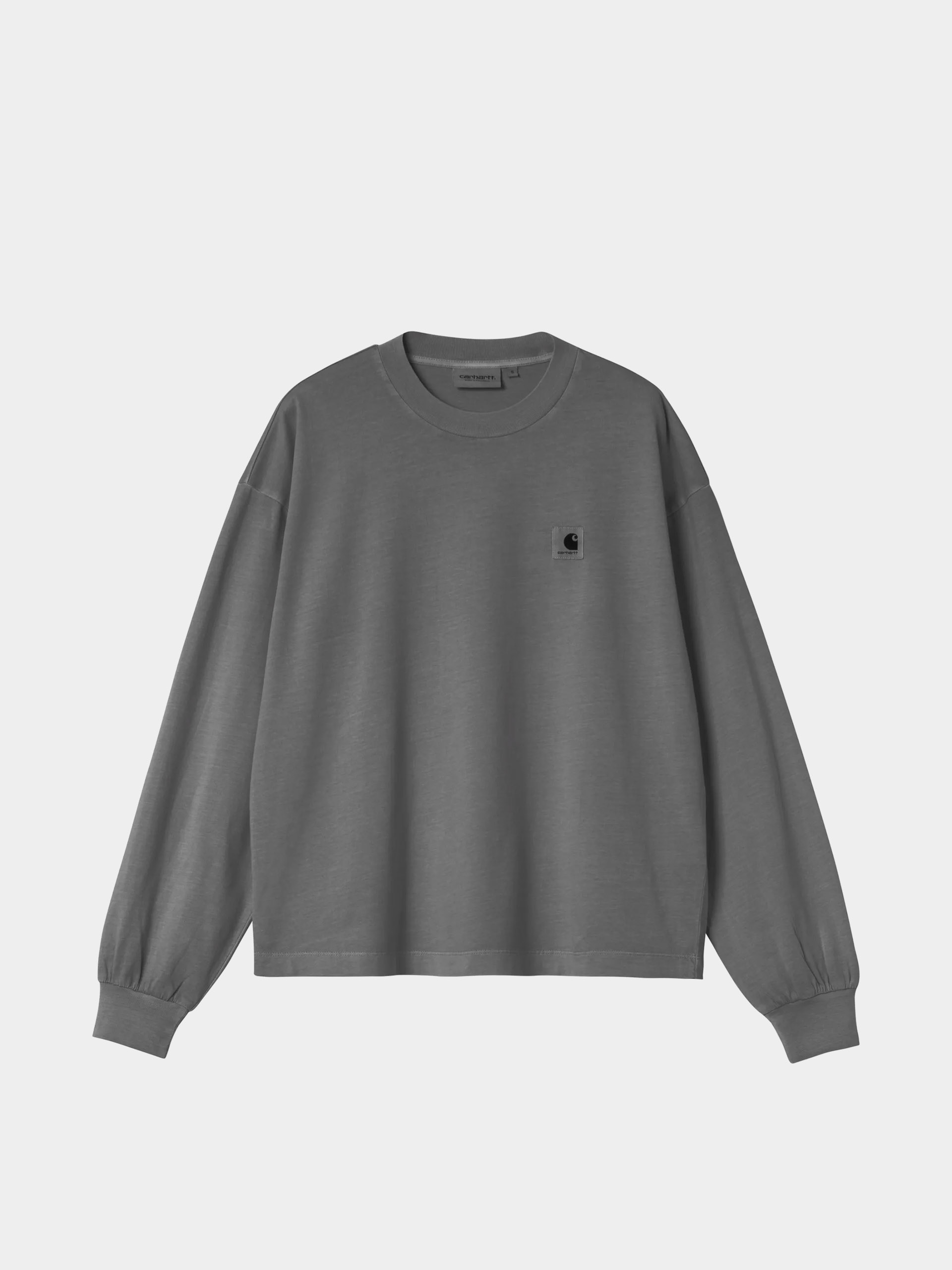 Лонгслів Carhartt WIP Nelson Wmn (black/garment dyed)