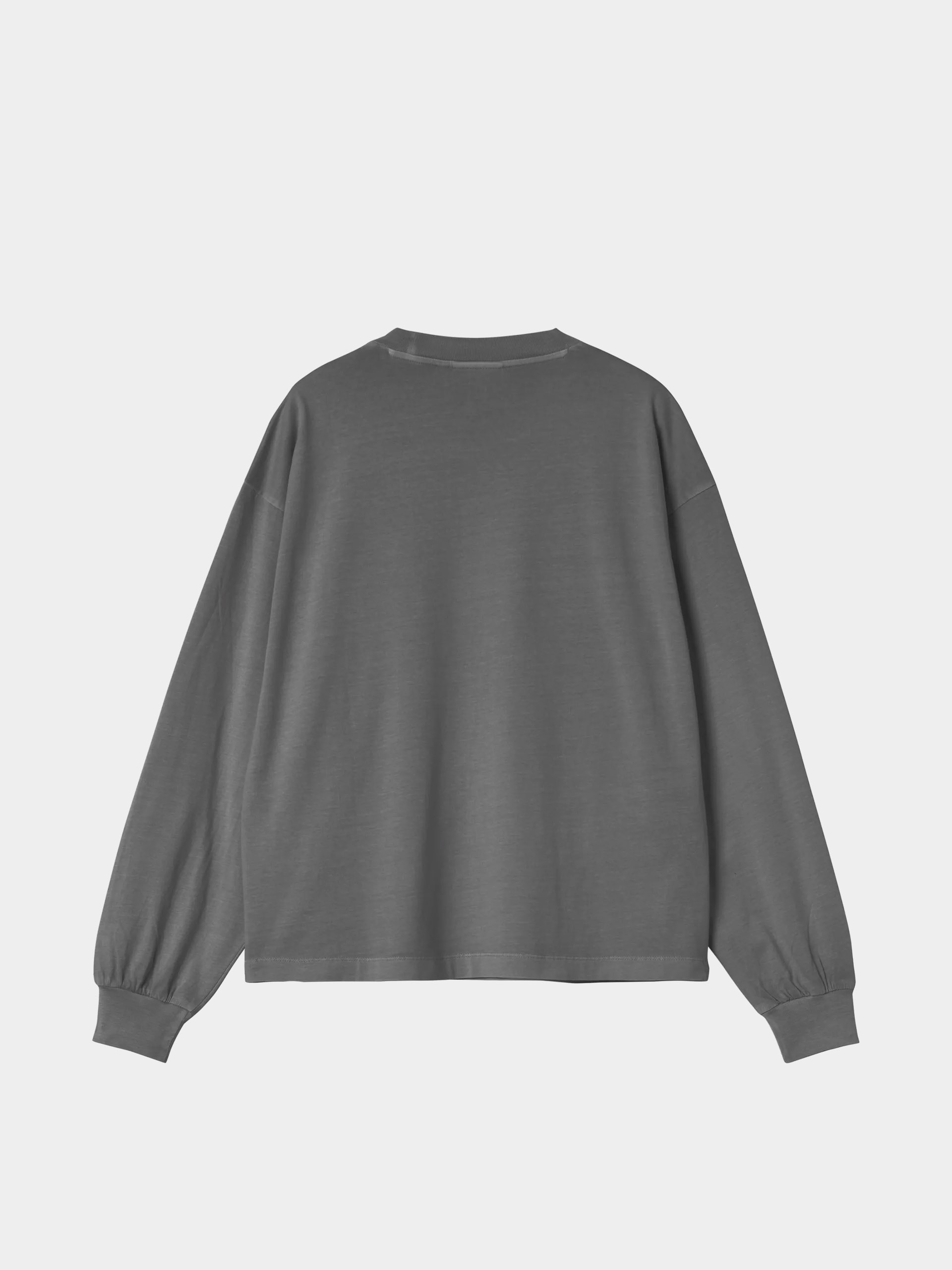 Лонгслів Carhartt WIP Nelson Wmn (black/garment dyed)
