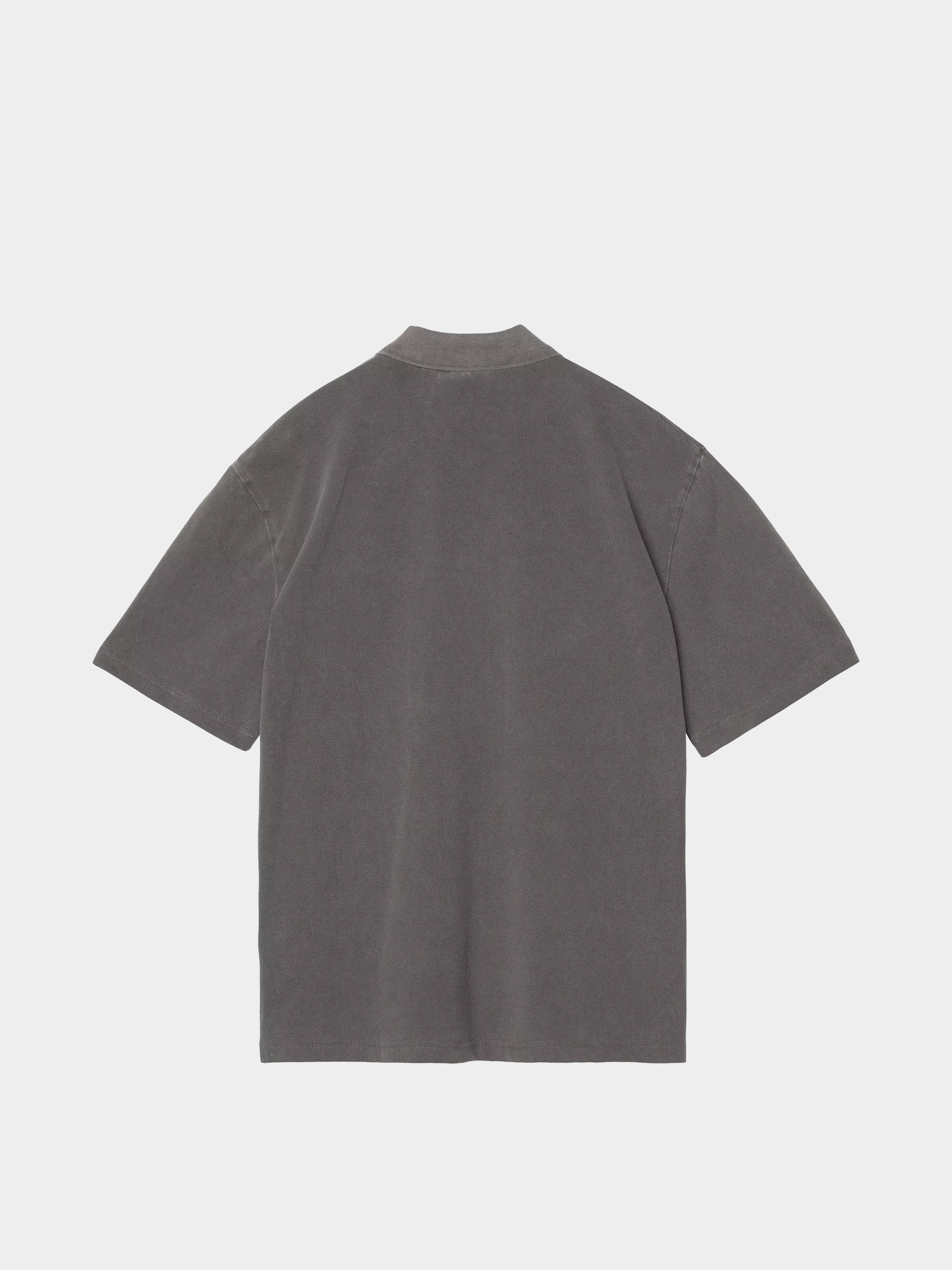 Футболка Carhartt WIP Wayne Polo (black/garment dyed)