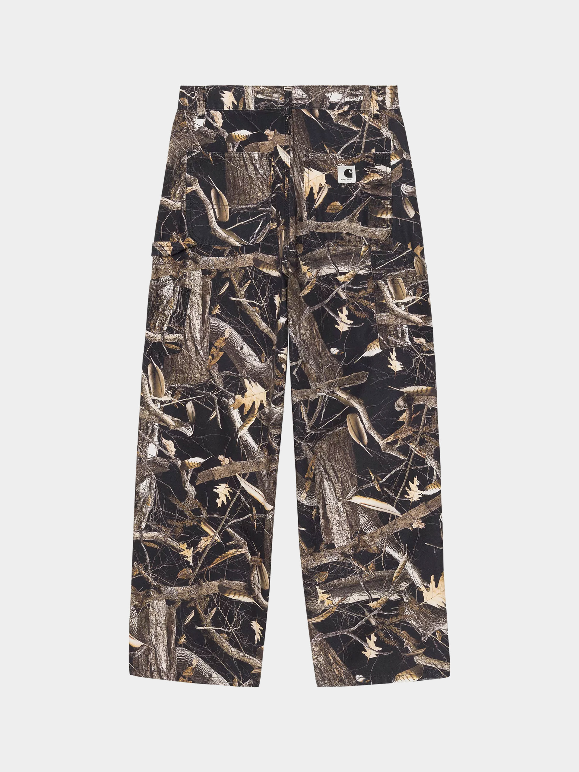 Штани Carhartt WIP Brandon Single Knee Wmn (camo feather tree black/heavy stone wash)