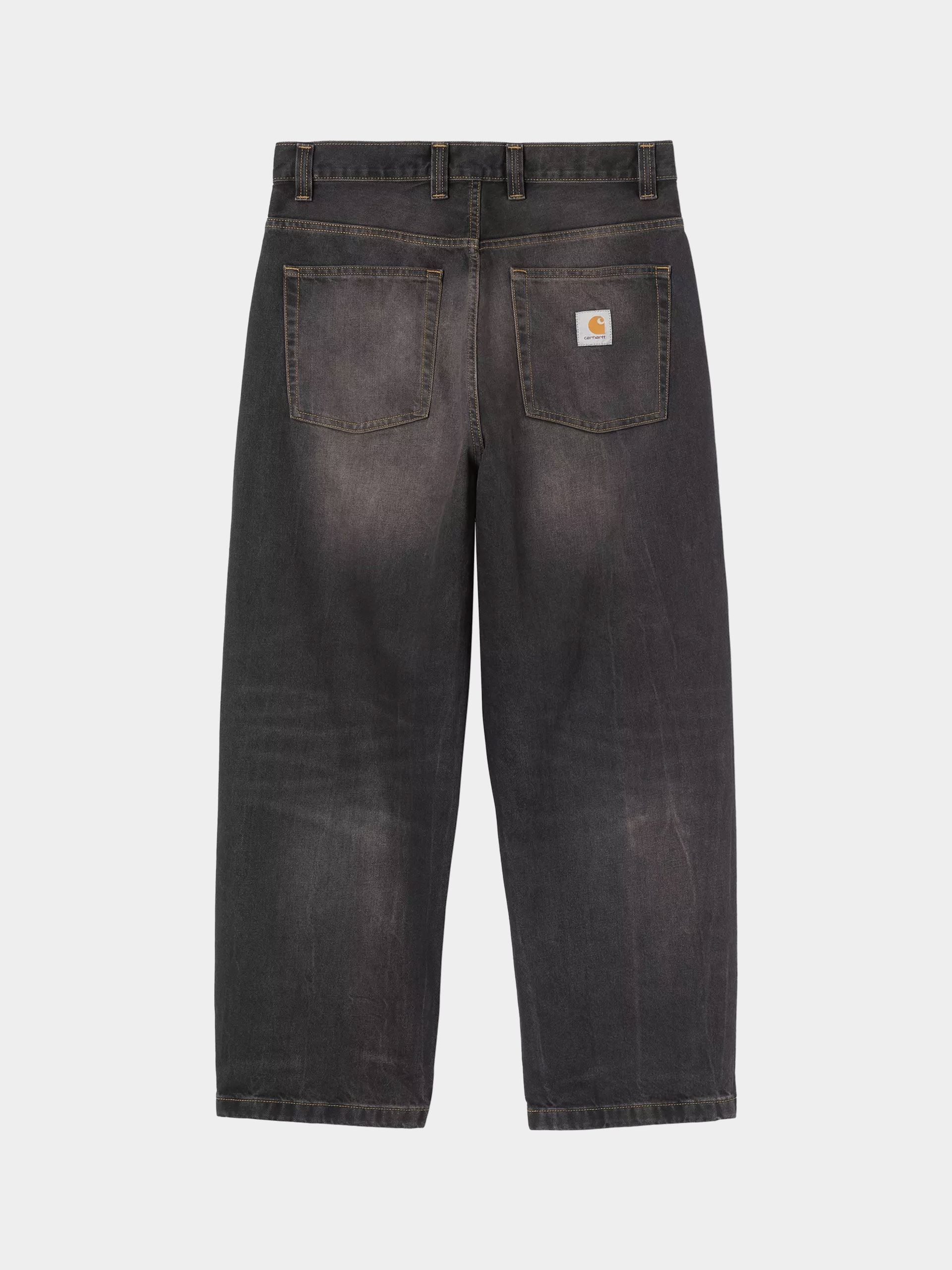 Штани Carhartt WIP Brandon (black/tobacco used wash)