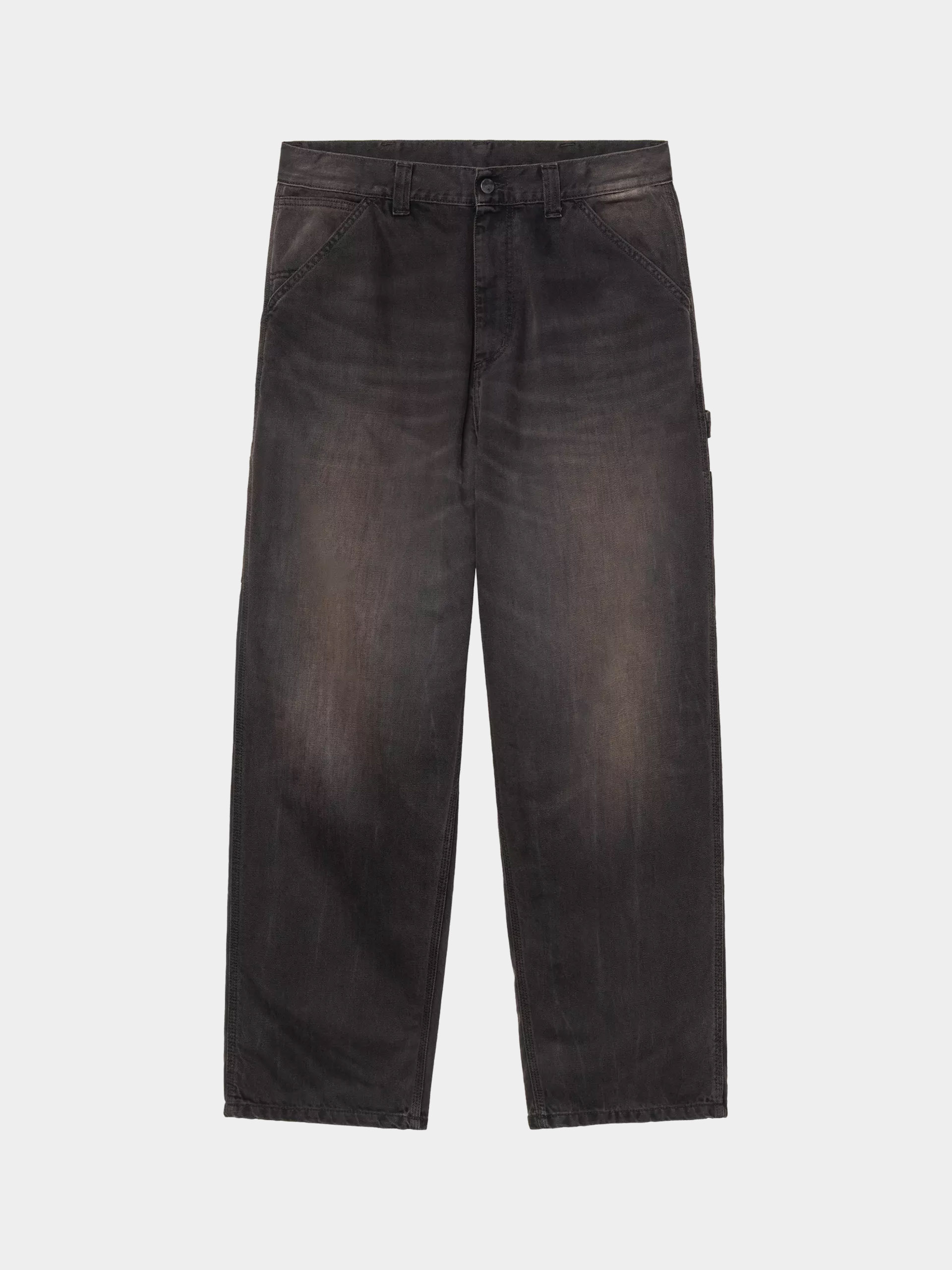 u0428u0442u0430u043du0438 Carhartt WIP OG Single Knee (black/tobacco used wash)