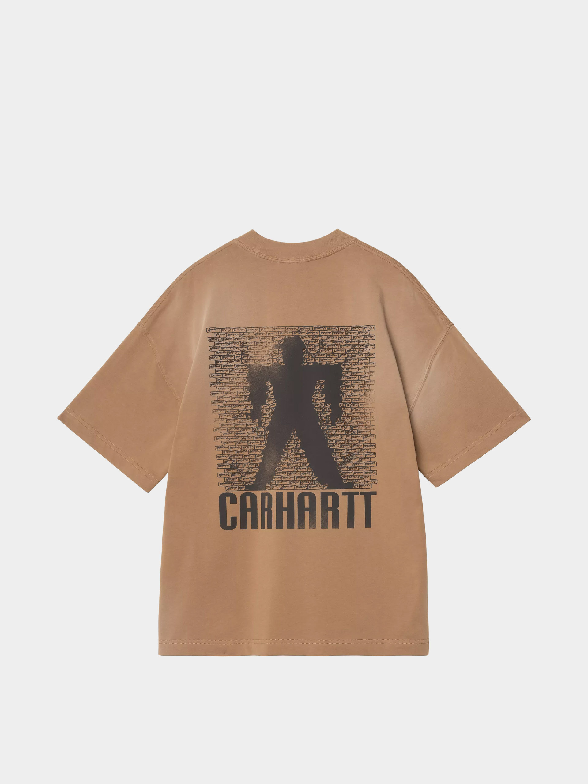 Футболка Carhartt WIP Bricky Man (wip h brown/stone dyed)