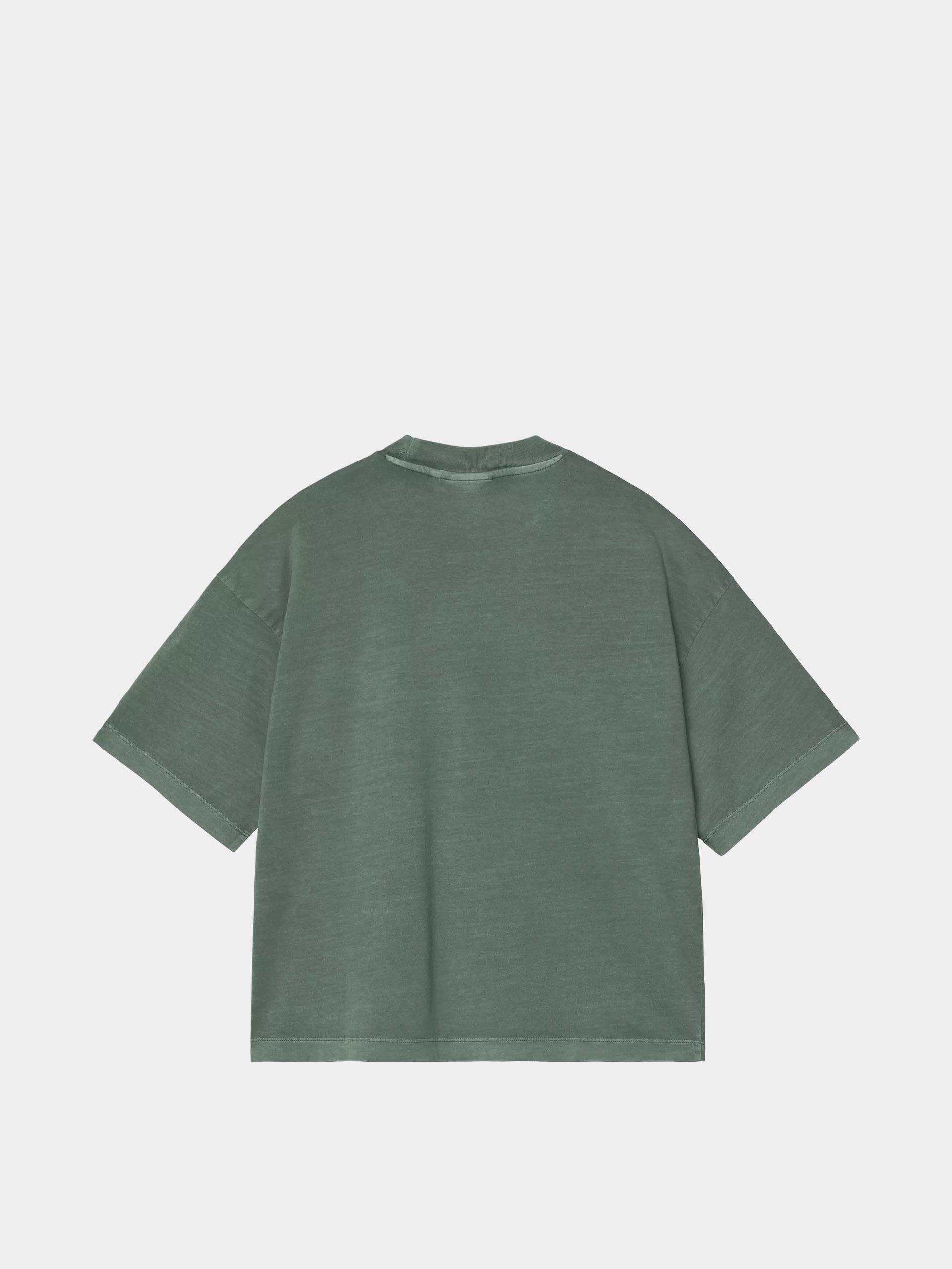 Футболка Carhartt WIP Nelson Wmn (dark scarab/garment dyed)
