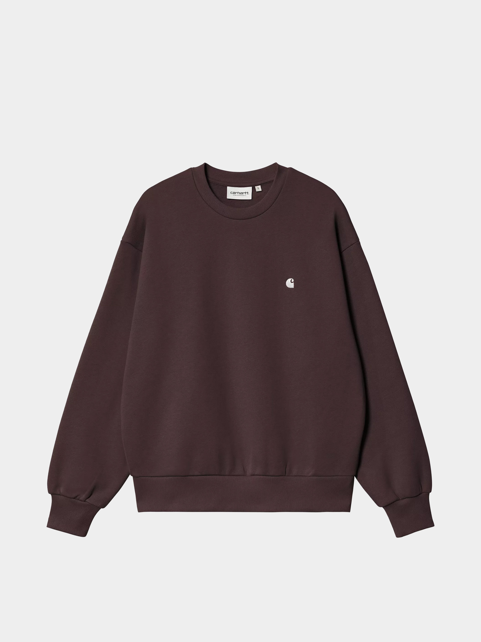 Світшот Carhartt WIP Caseys Wmn (palisander/silver)