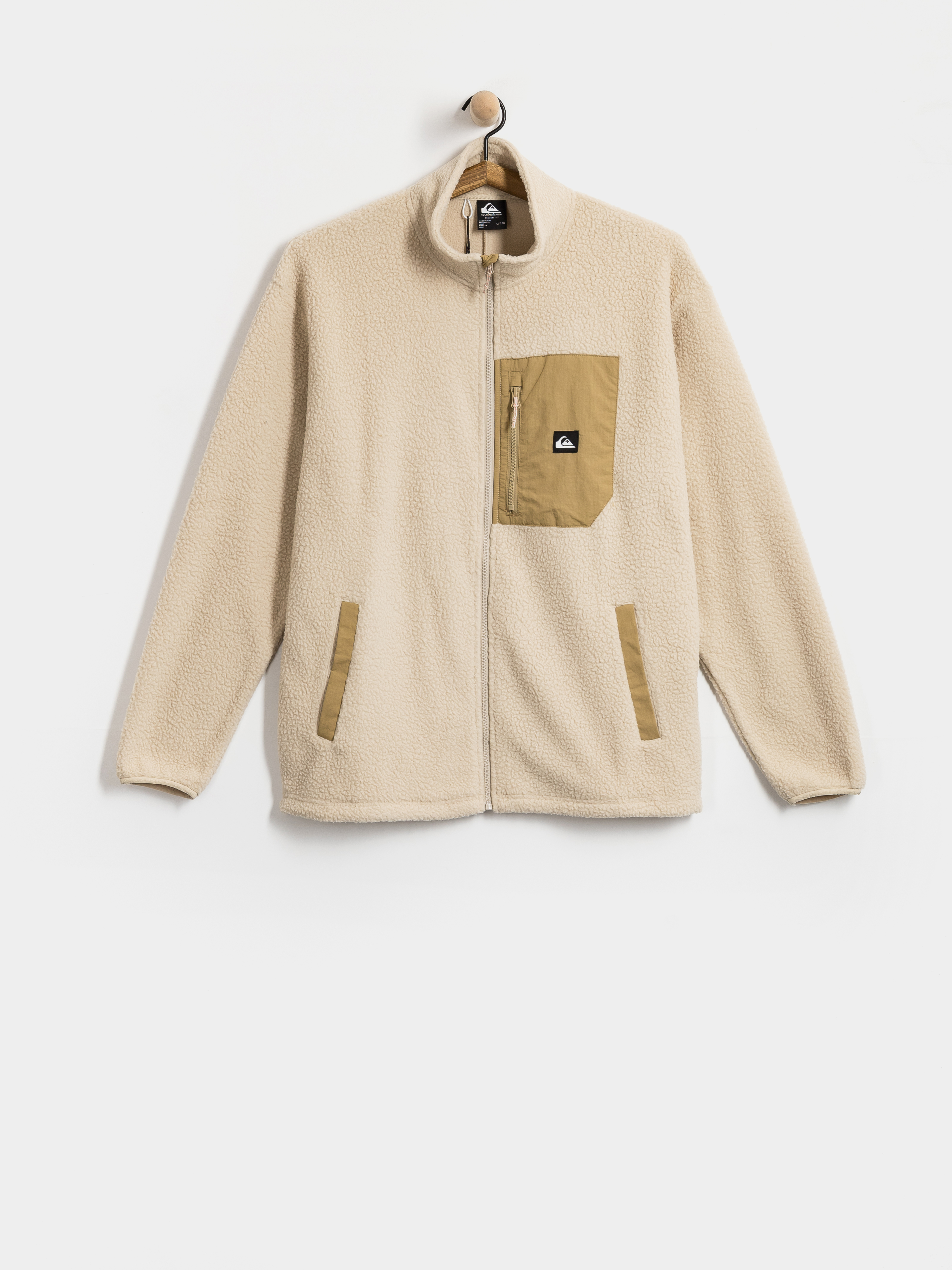 Чоловічий Флісовий светр Quiksilver Clean Coast Fz (peyote)