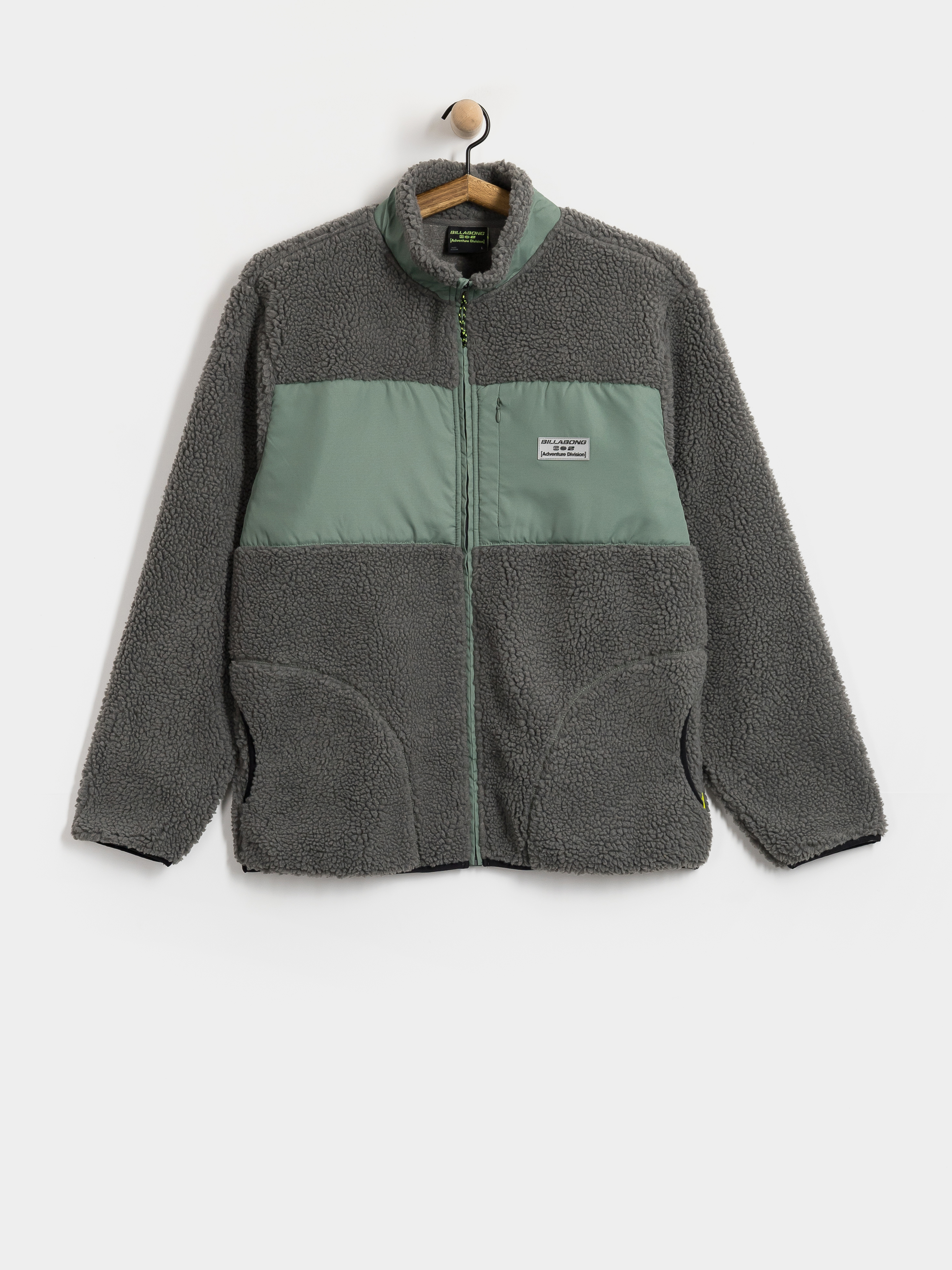 Чоловічий Флісовий светр Billabong Canyon Trail Zip (pewter)