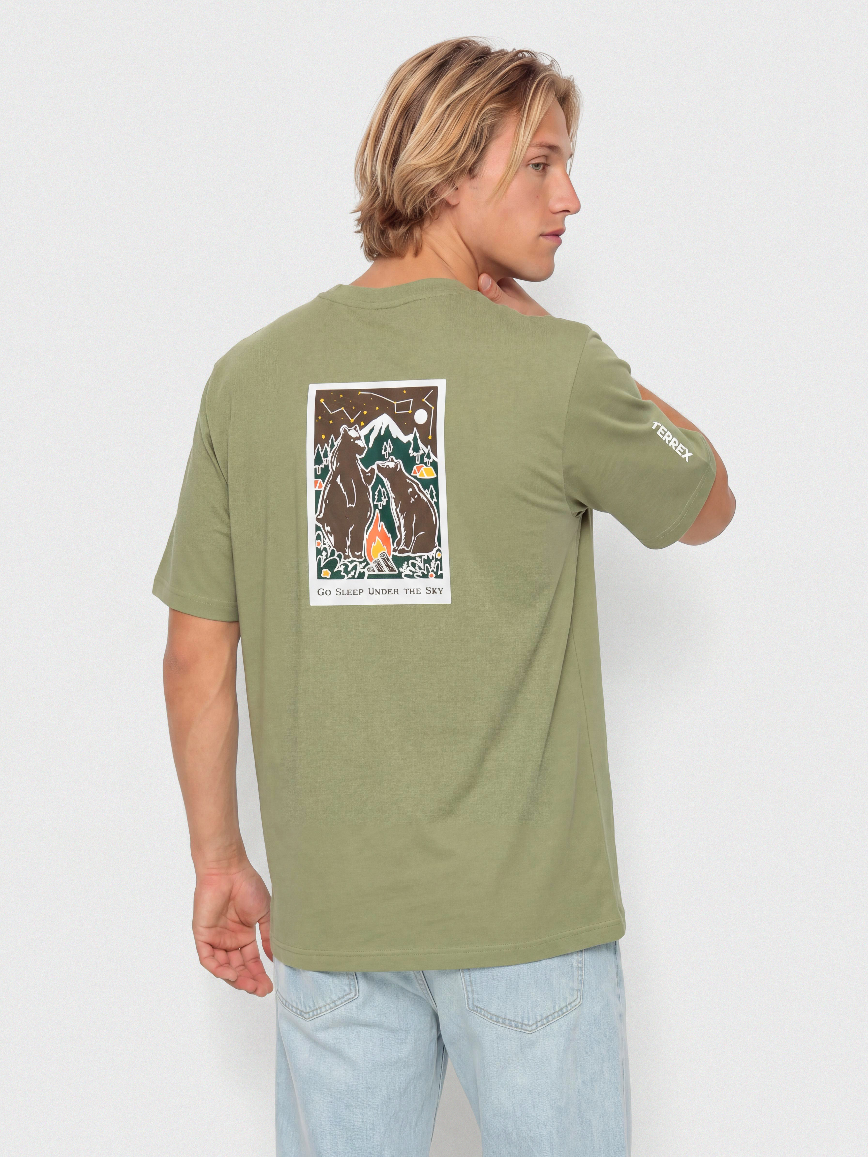 Футболка adidas Camper G T (tengrn)