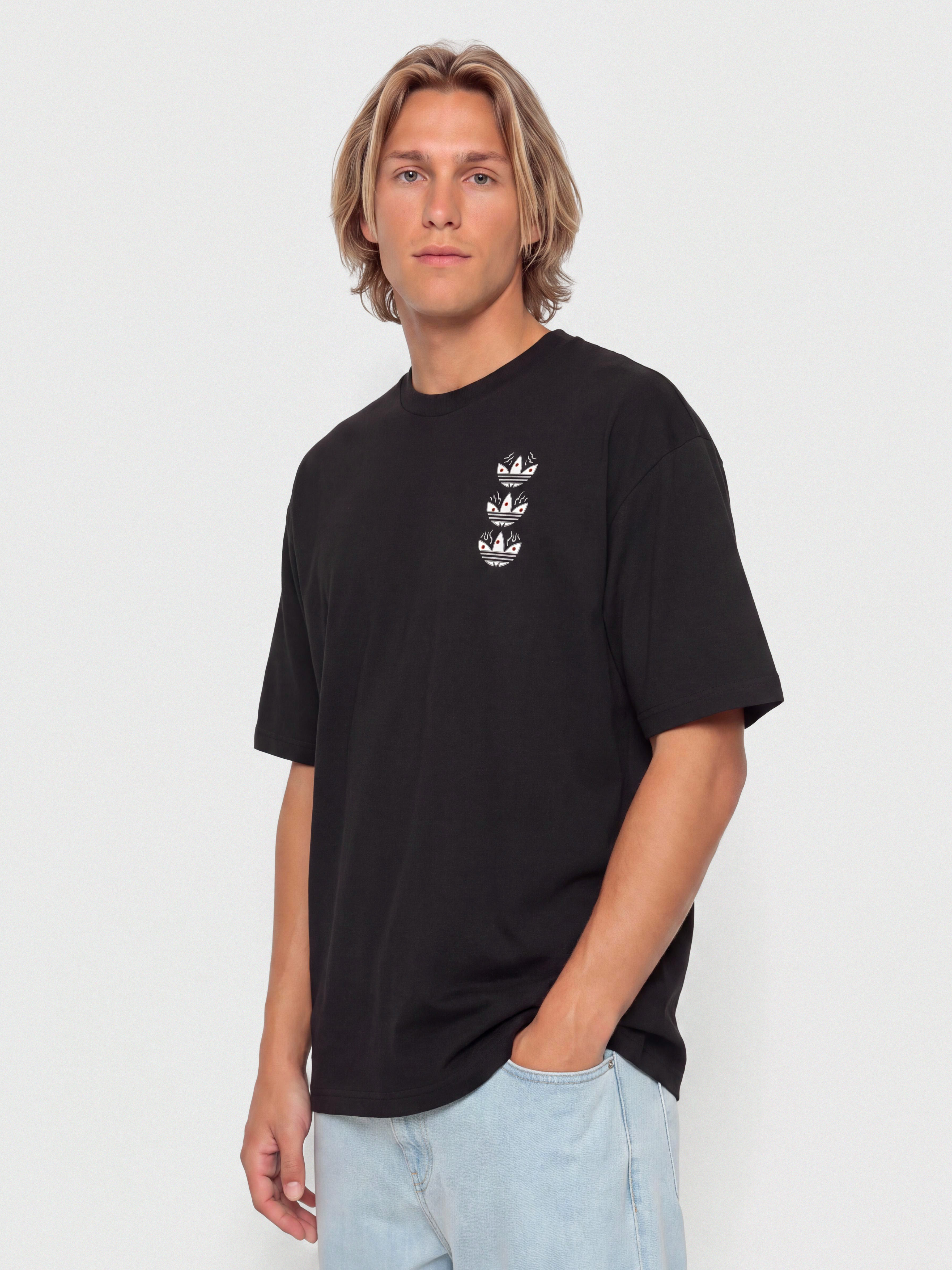 Футболка adidas Tos Curb (black/multco)