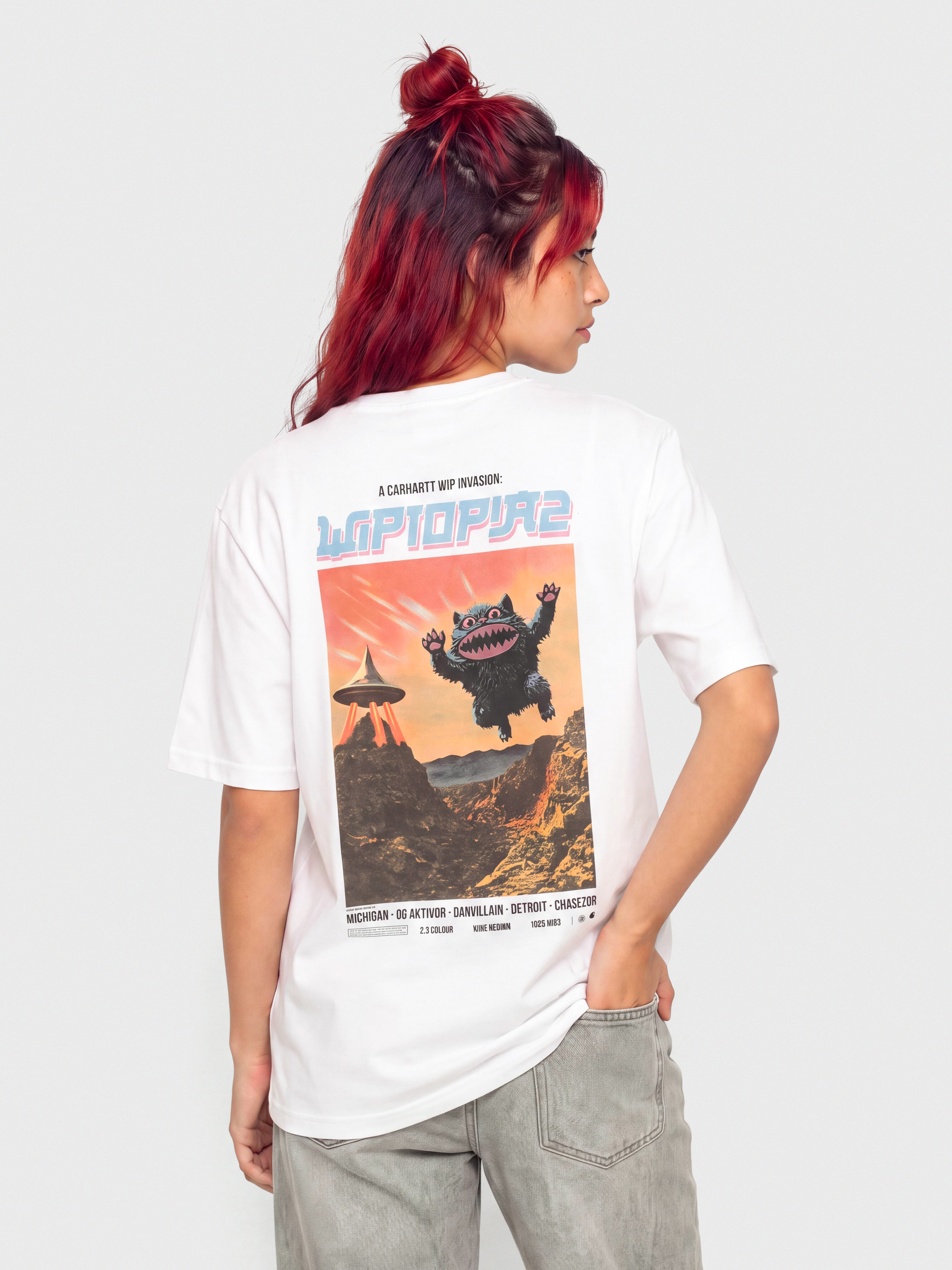 Футболка Carhartt WIP Wiptopia II Wmn (white)